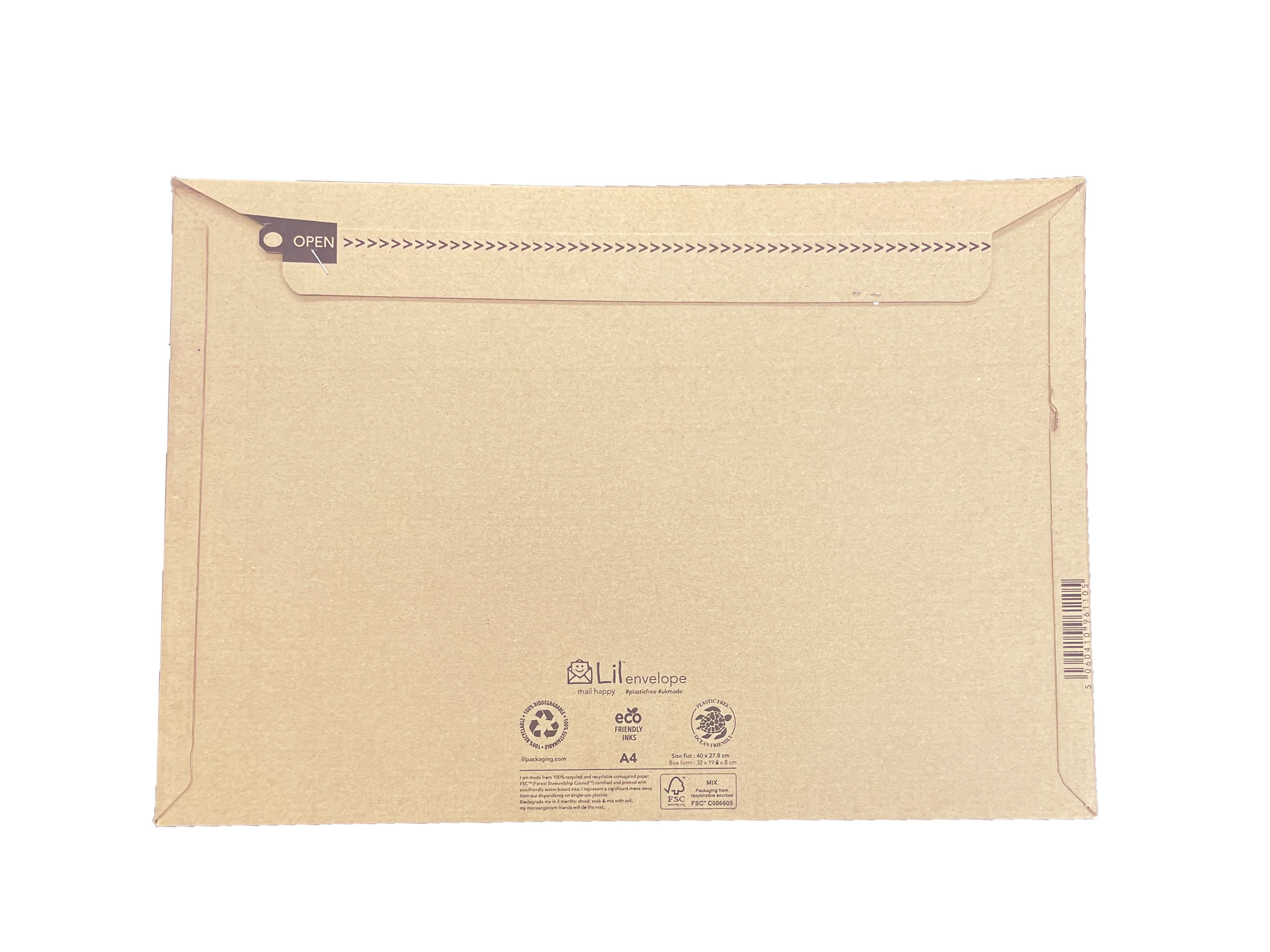New Plain A4 Cardboard Envelope - 400mm x 280mm x 37mm - Image 2