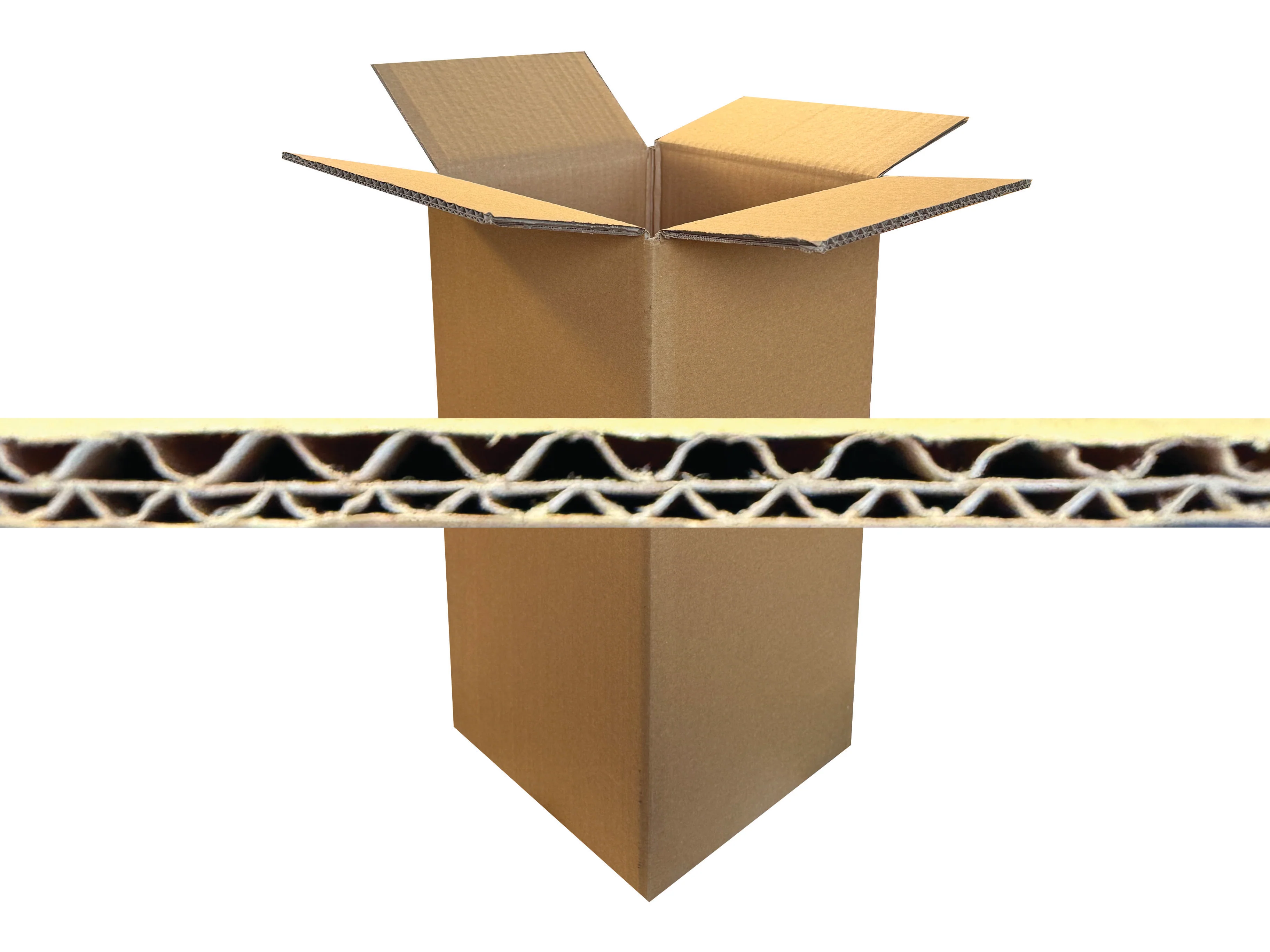 New Plain Strong Double Wall Box - 200mm x 190mm x 400mm - Image 2