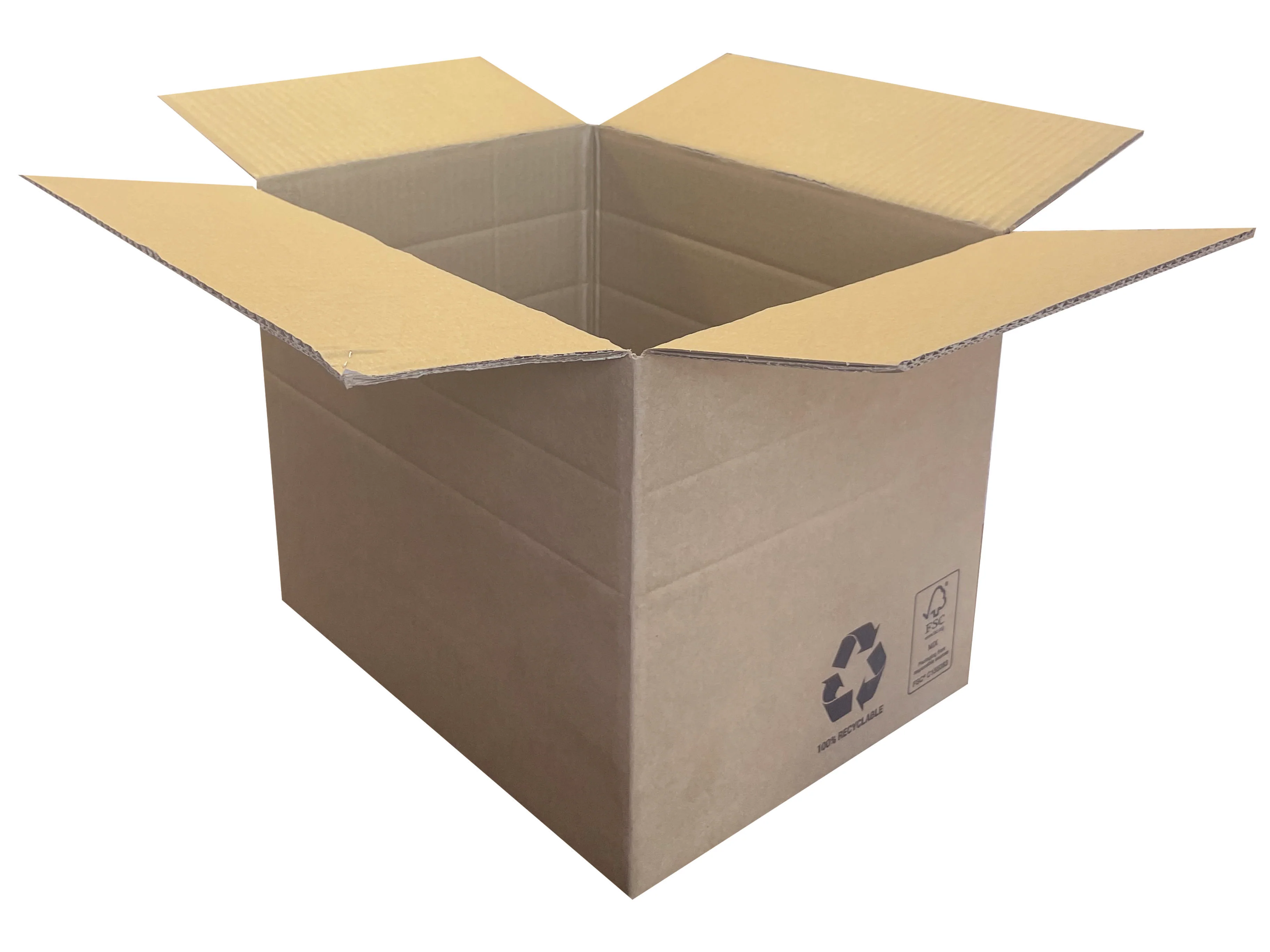 New Plain Double Wall Box - 305mm x 229mm x 240mm