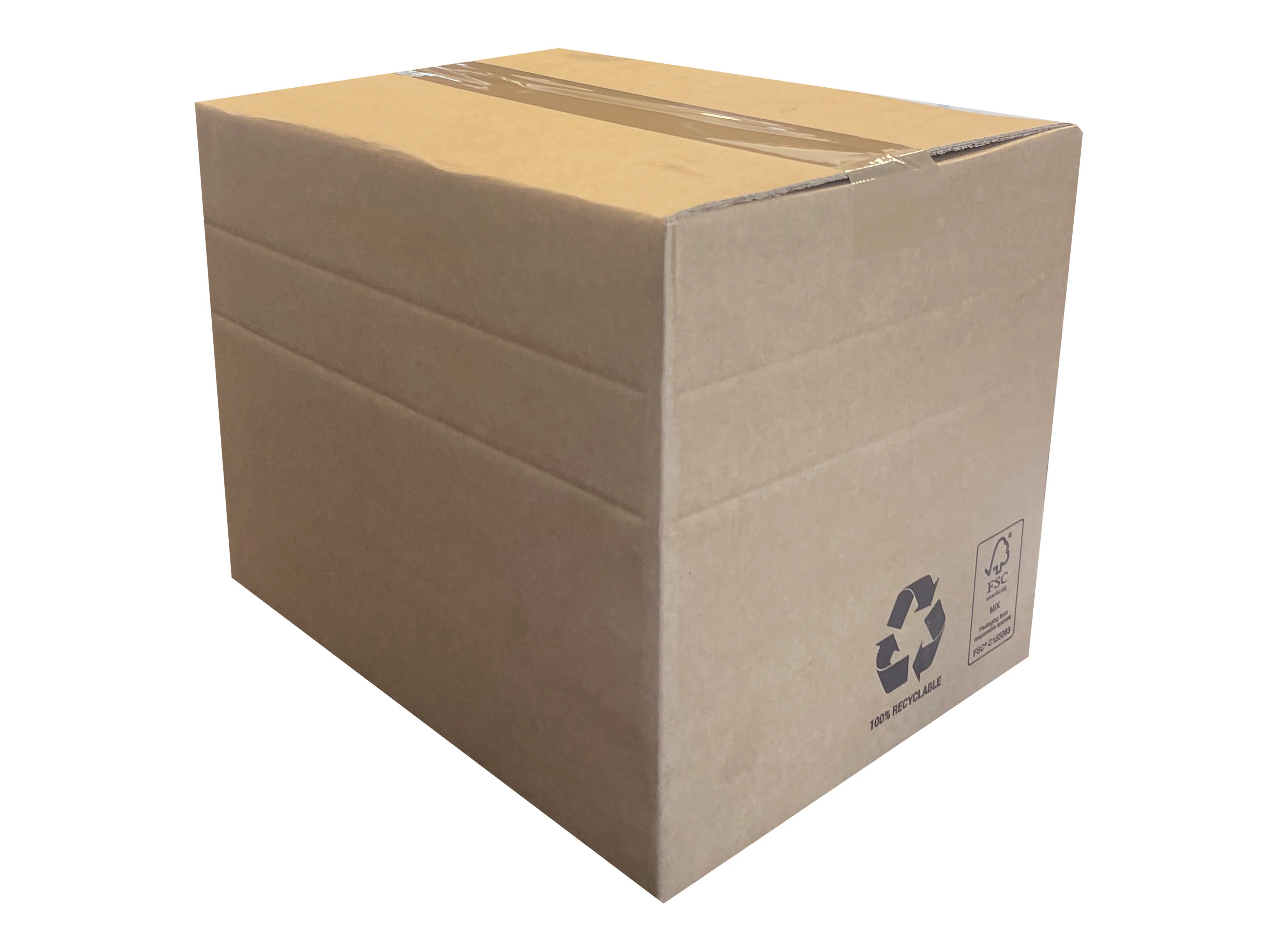 New Plain Double Wall Box - 305mm x 229mm x 240mm - Image 3