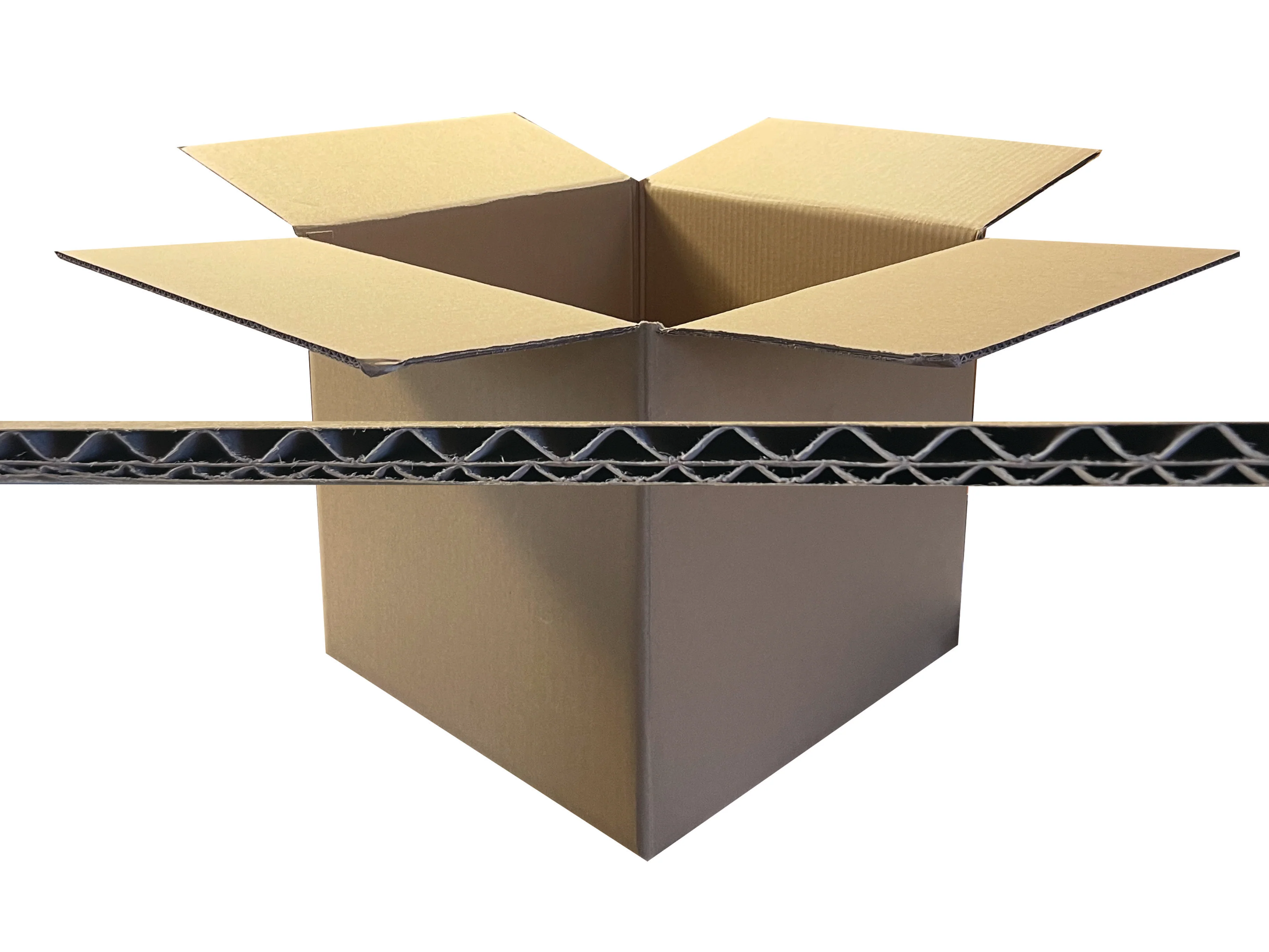 New Plain Double Wall Box - 390mm x 390mm x 360mm - Image 2
