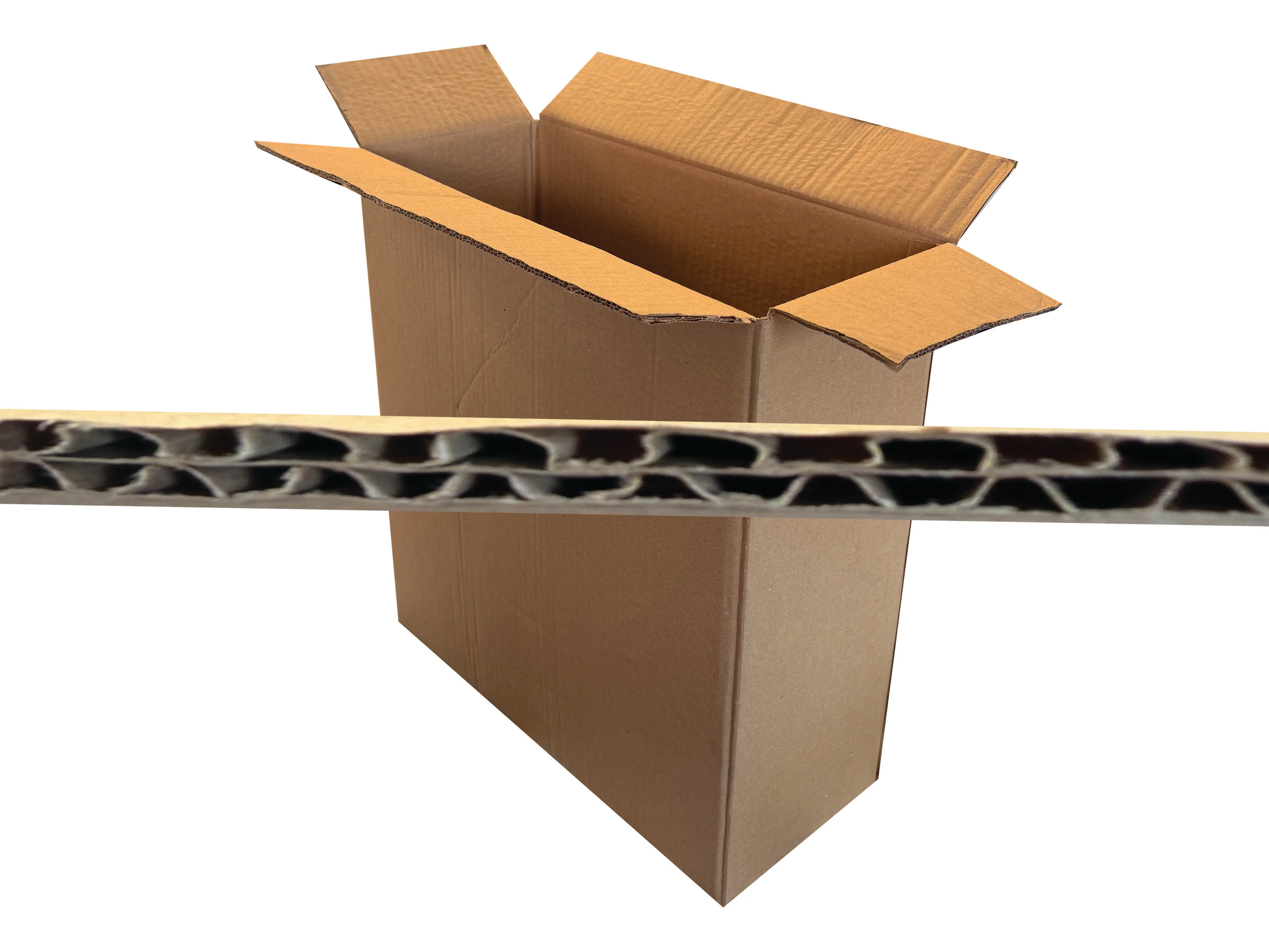 New Plain Double Wall Box - 400mm x 155mm x 460mm - Image 2