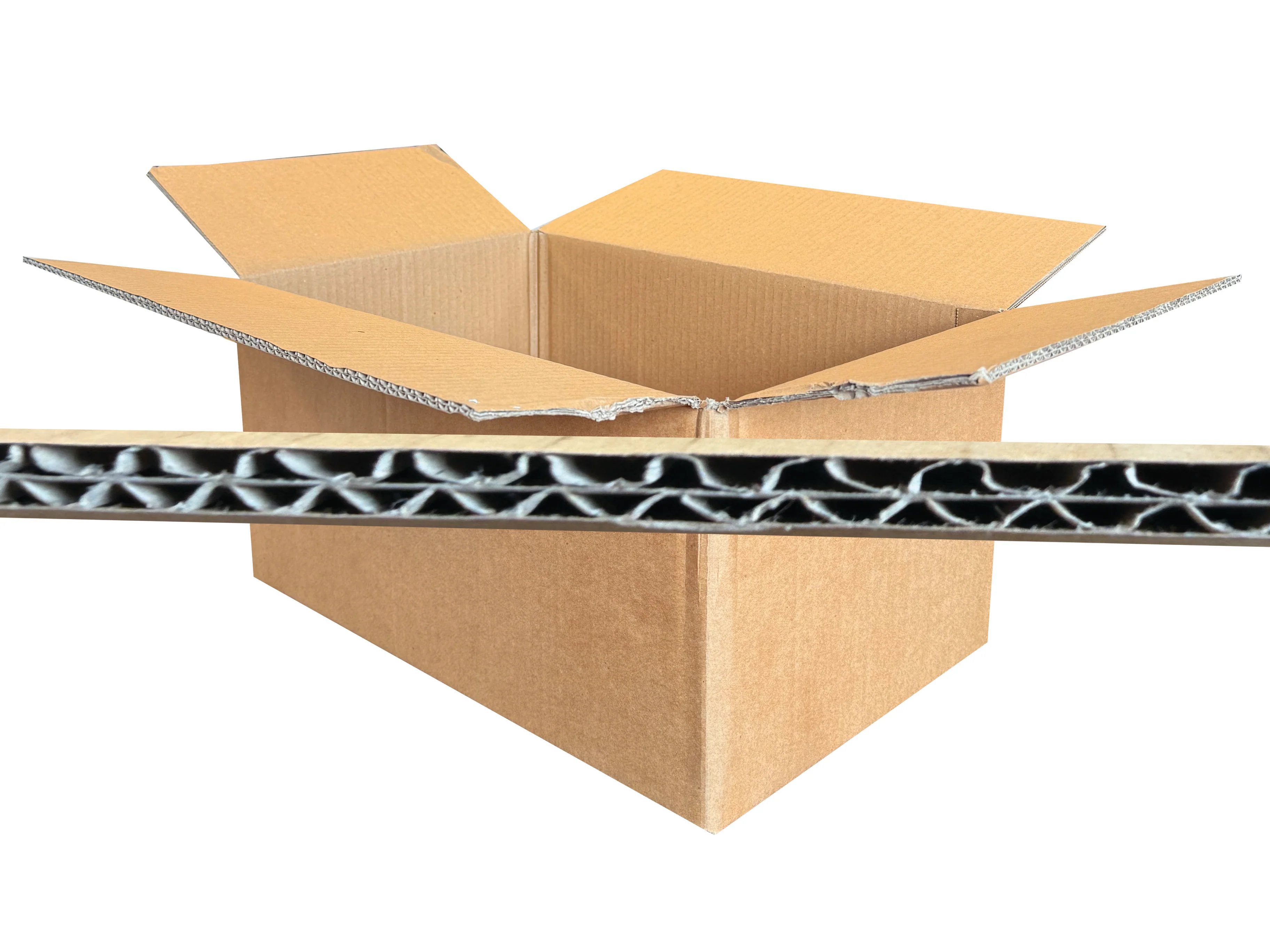 New Plain Double Wall Box - 400mm x 255mm x 203mm - Image 2