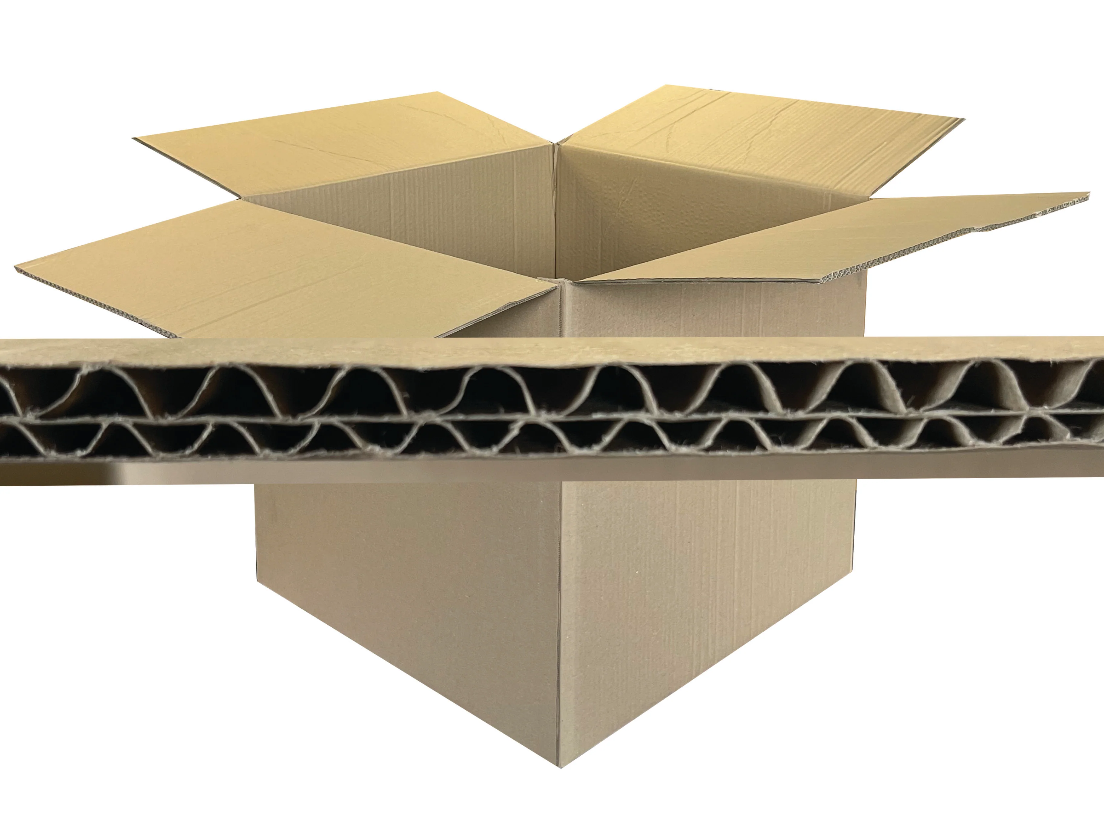 New Plain Double Wall Box - 505mm x 505mm x 457mm - Image 2