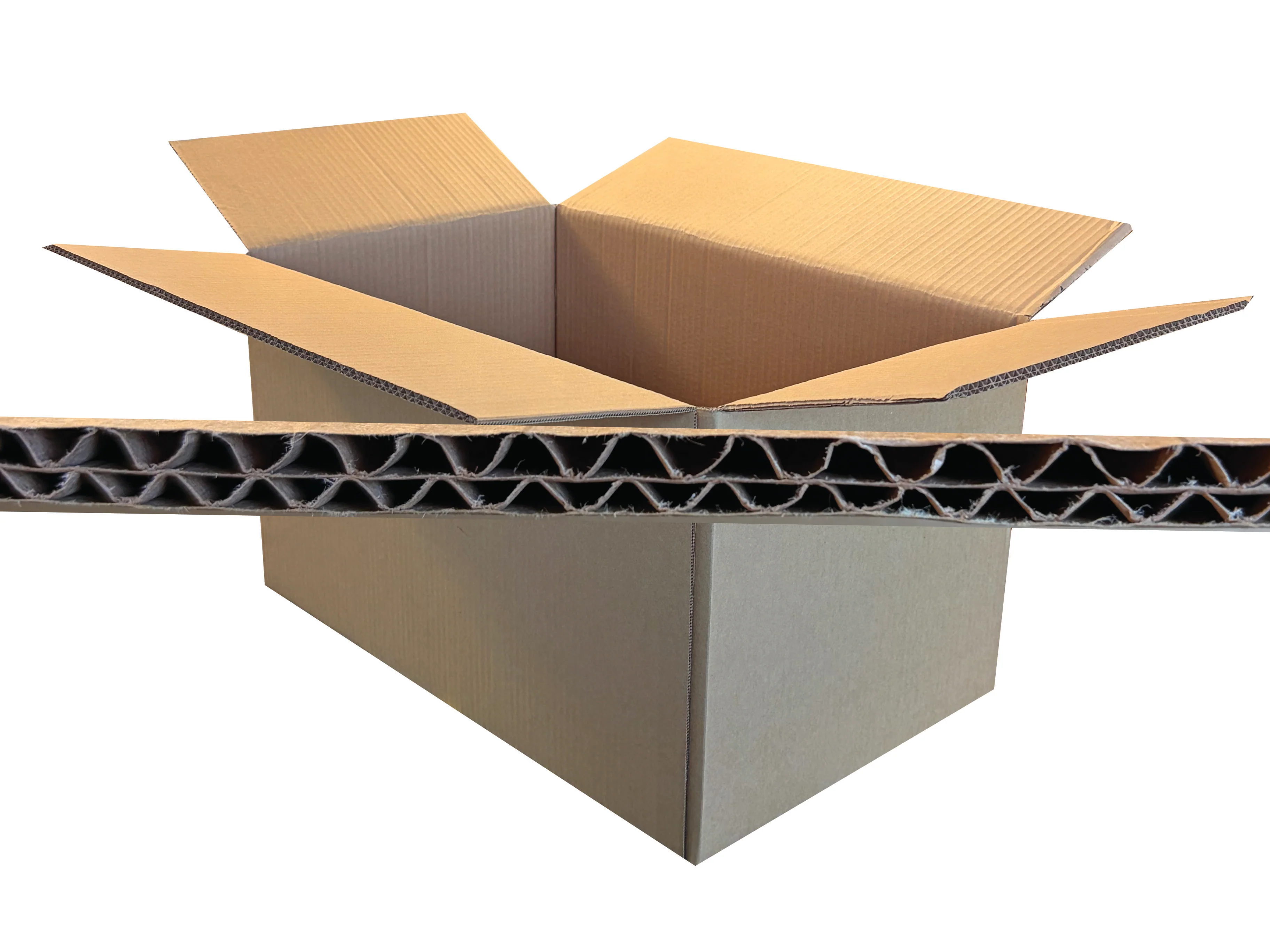 New Plain Double Wall Box - 510mm x 325mm x 285mm - Image 2