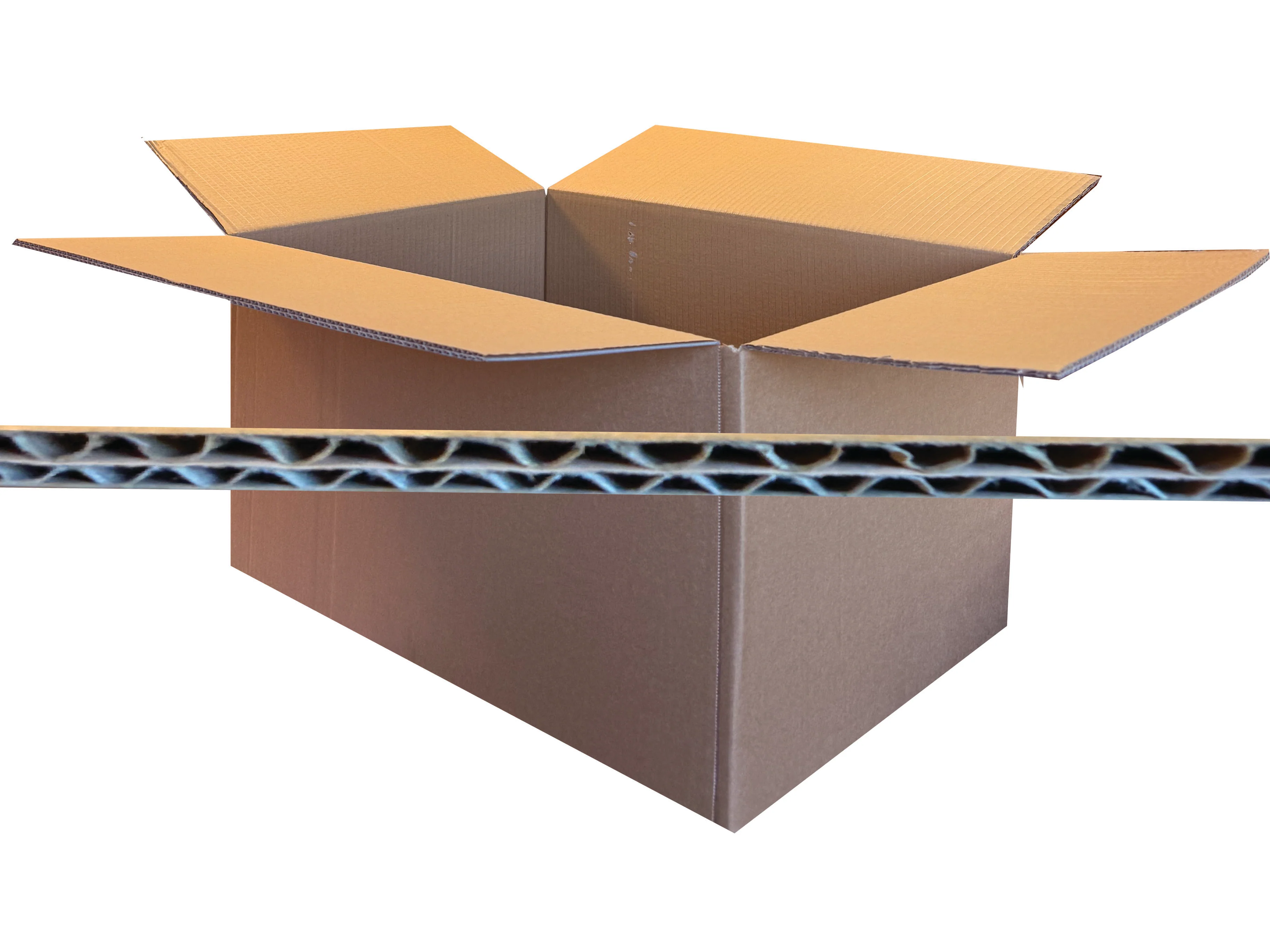 New Plain Strong Double Wall Box - 565mm x 405mm x 285mm - Image 2
