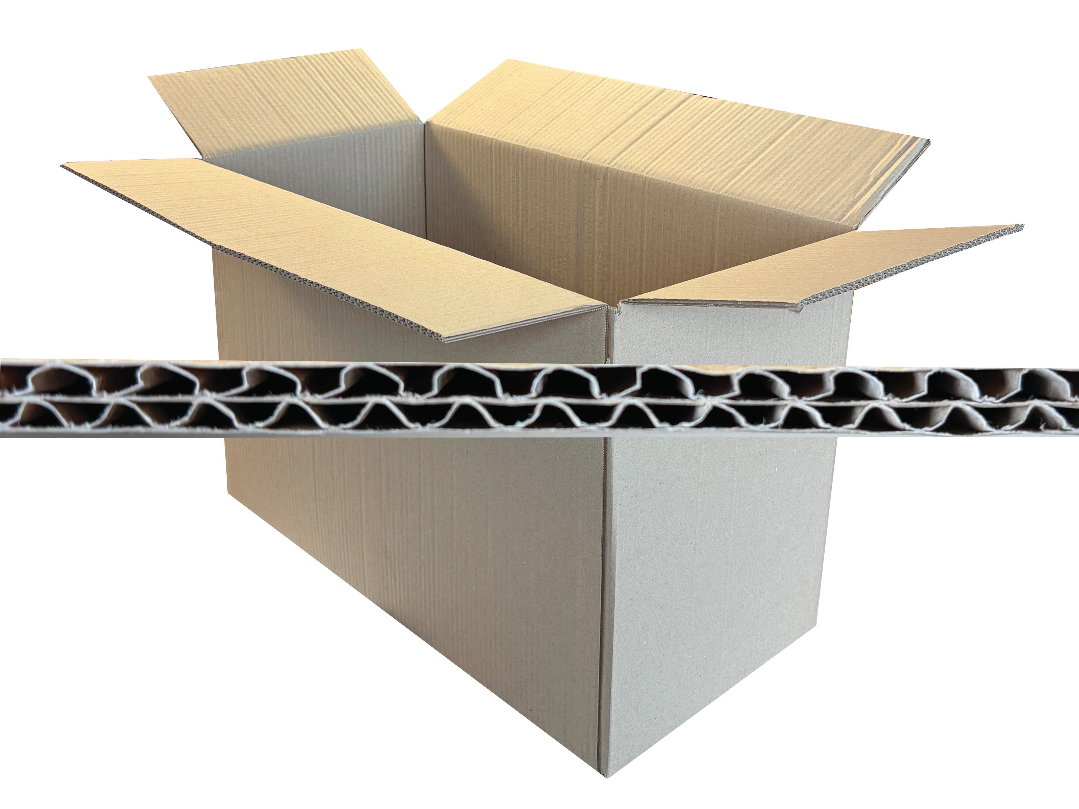 New Plain Double Wall Box - 585mm x 300mm x 390mm - Image 2