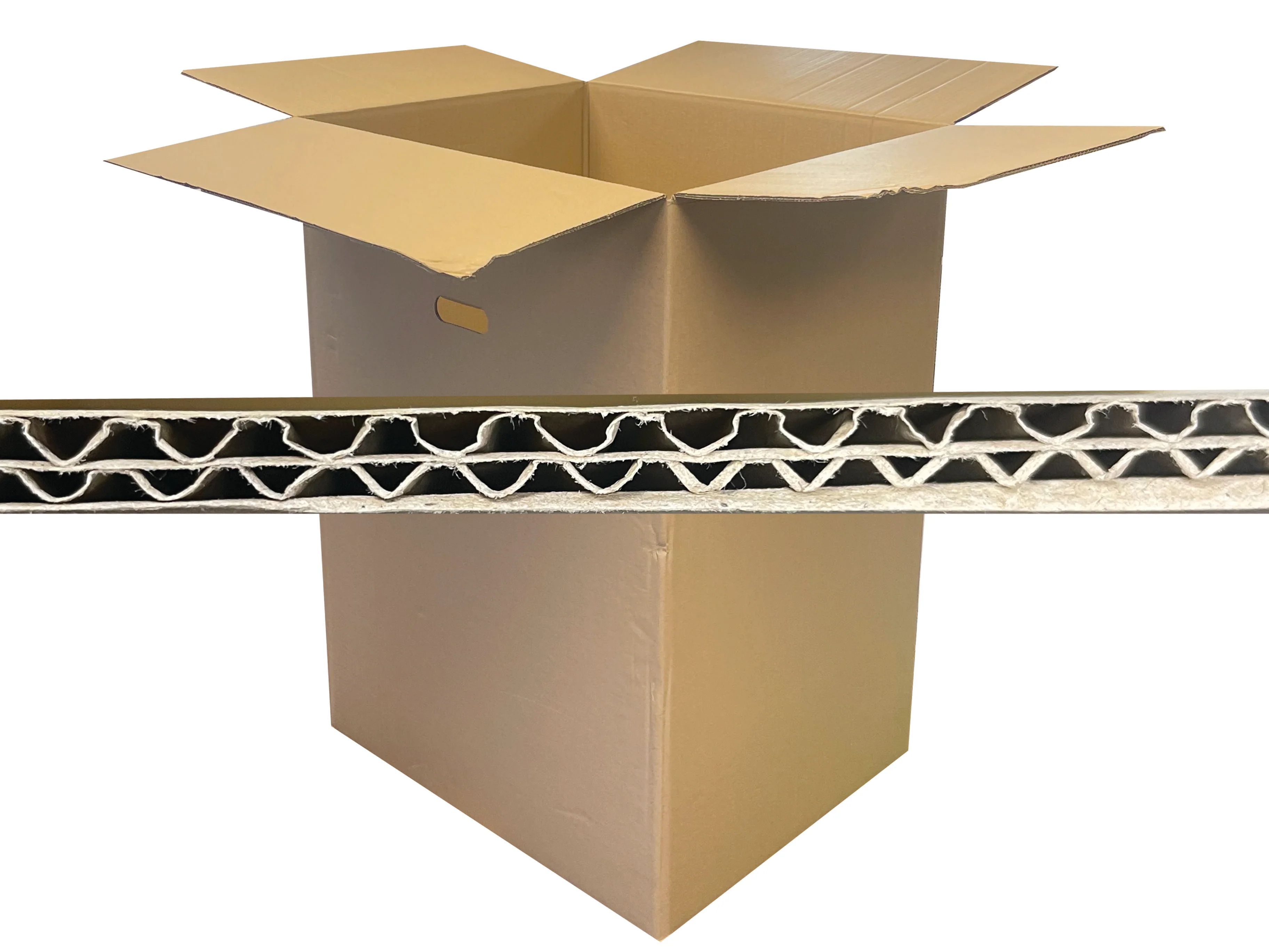 New Plain Double Wall Box - 595mm x 490mm x 805mm - Image 2