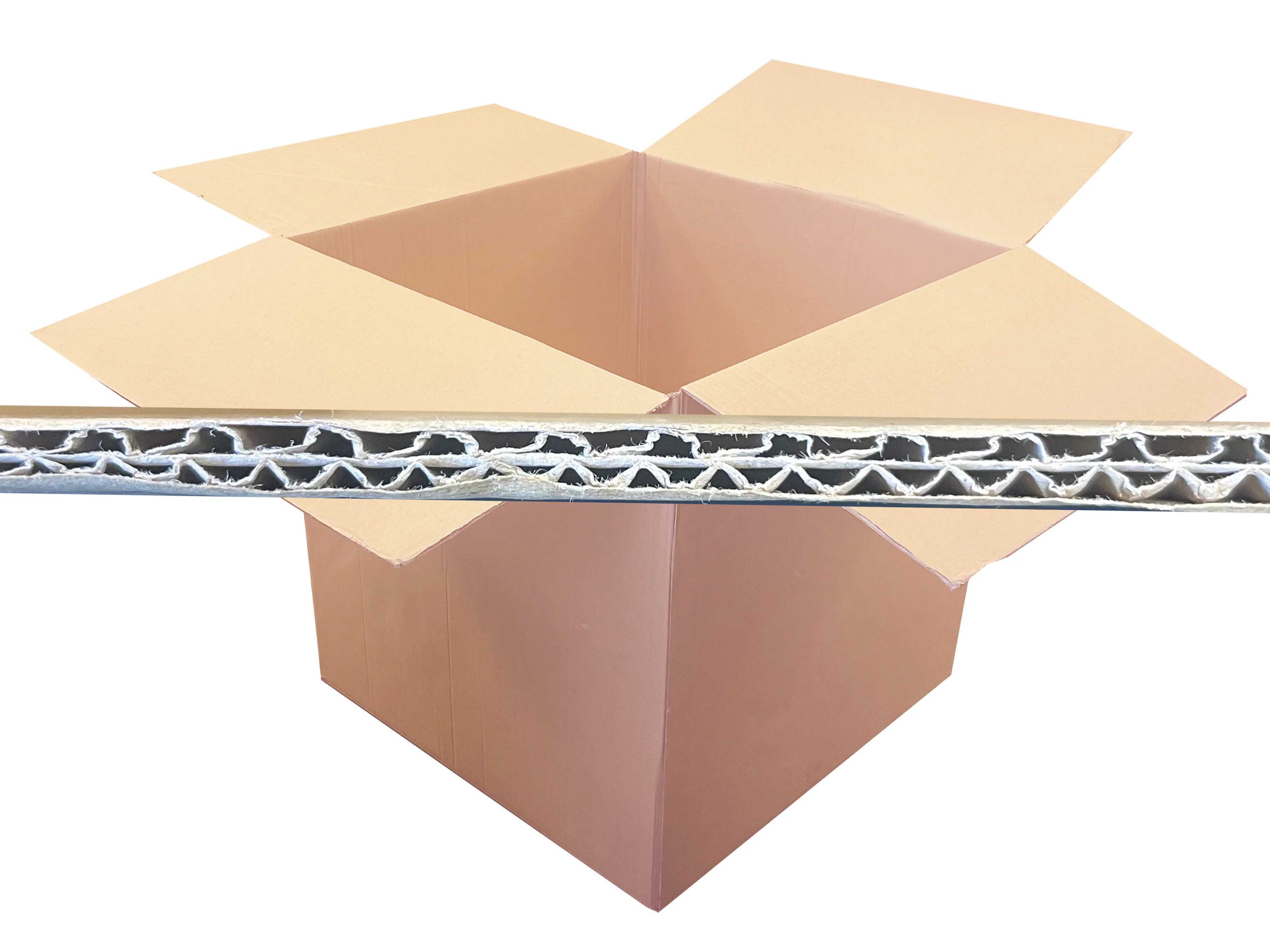 New Plain Double Wall Box - 600mm x 600mm x 600mm - Image 2
