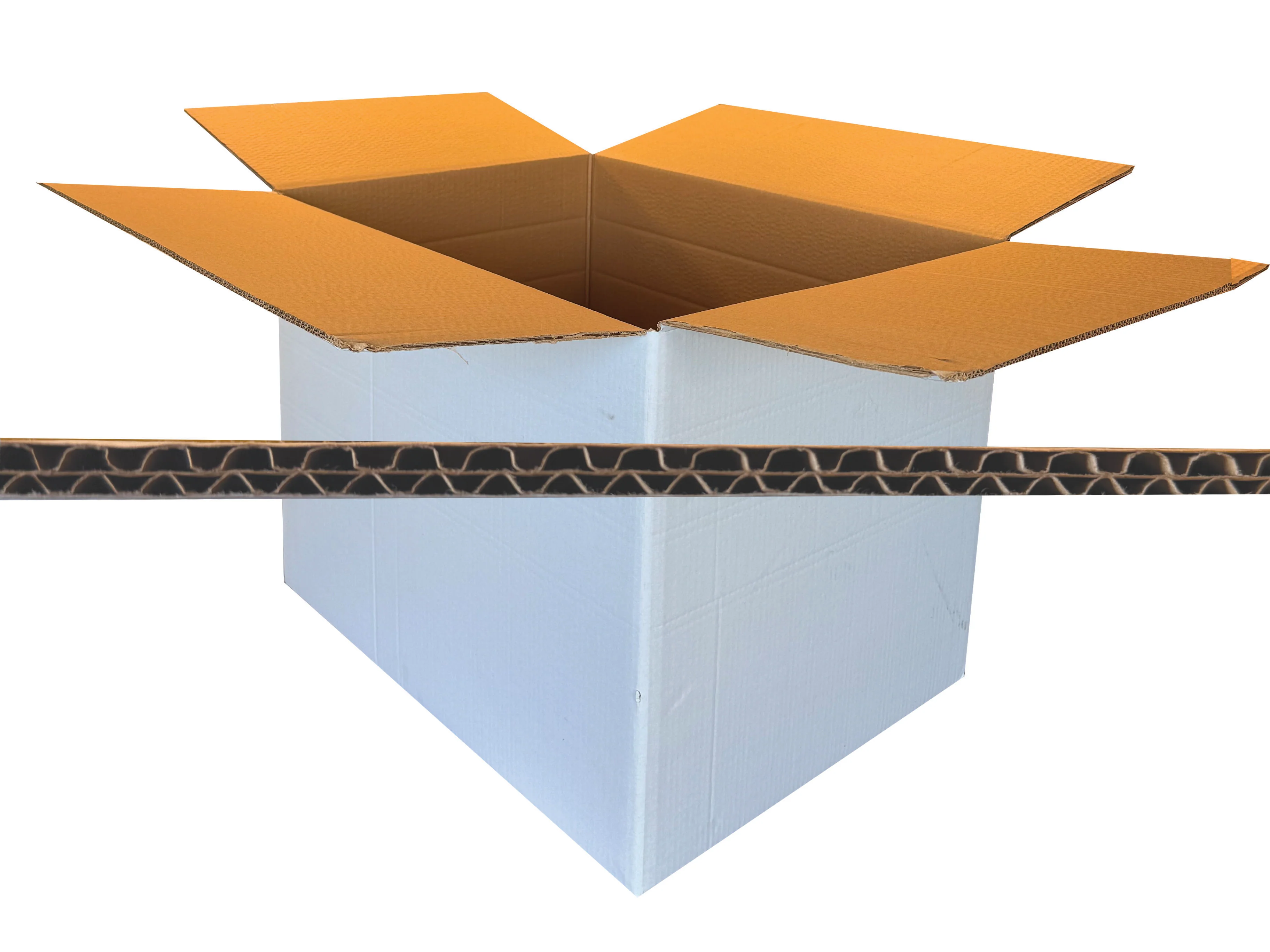 New Plain Double Wall Box - 610mm x 457mm x 457mm - Image 2