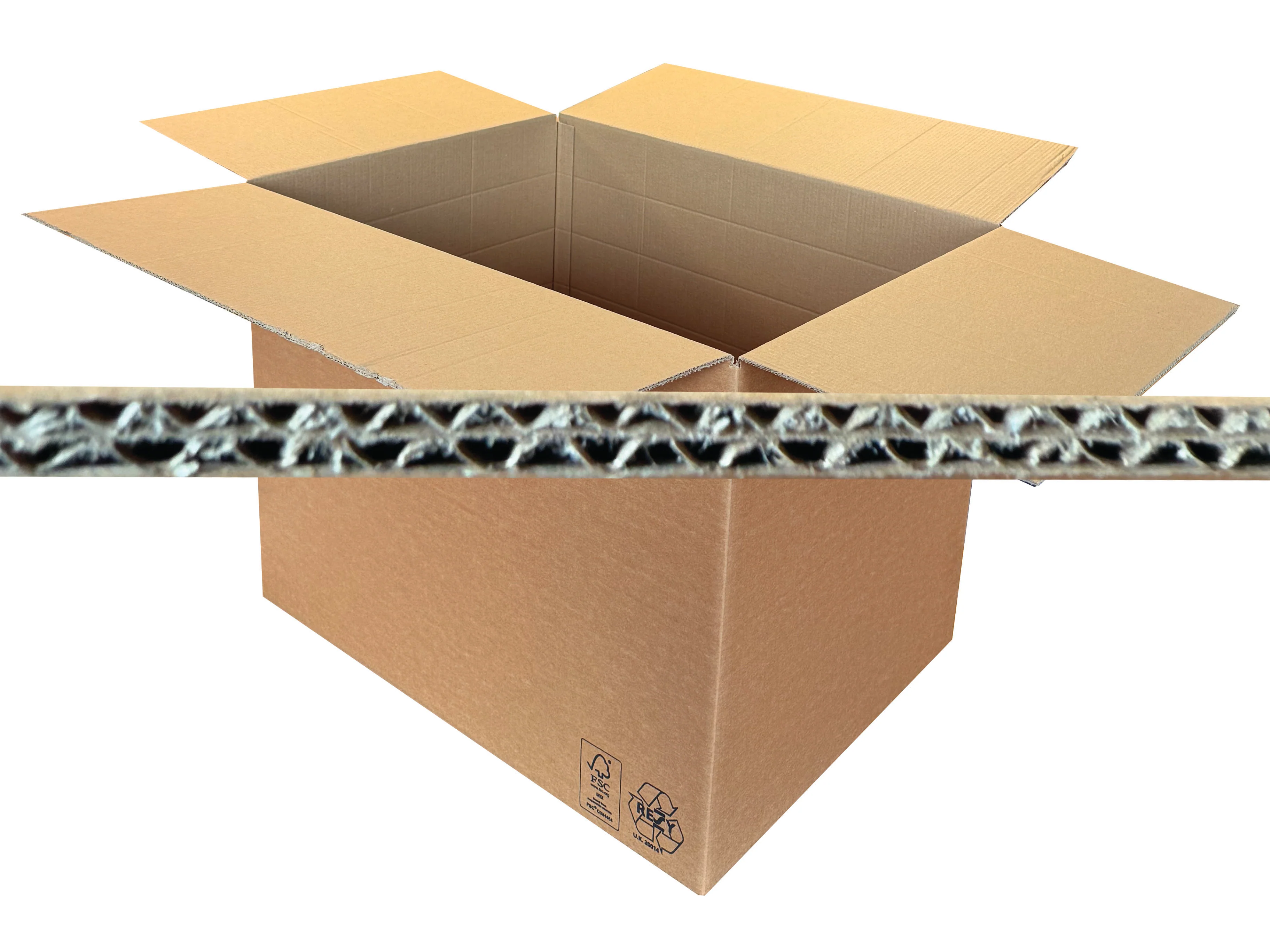 New Plain Double Wall Box - 610mm x 457mm x 457mm - Image 3