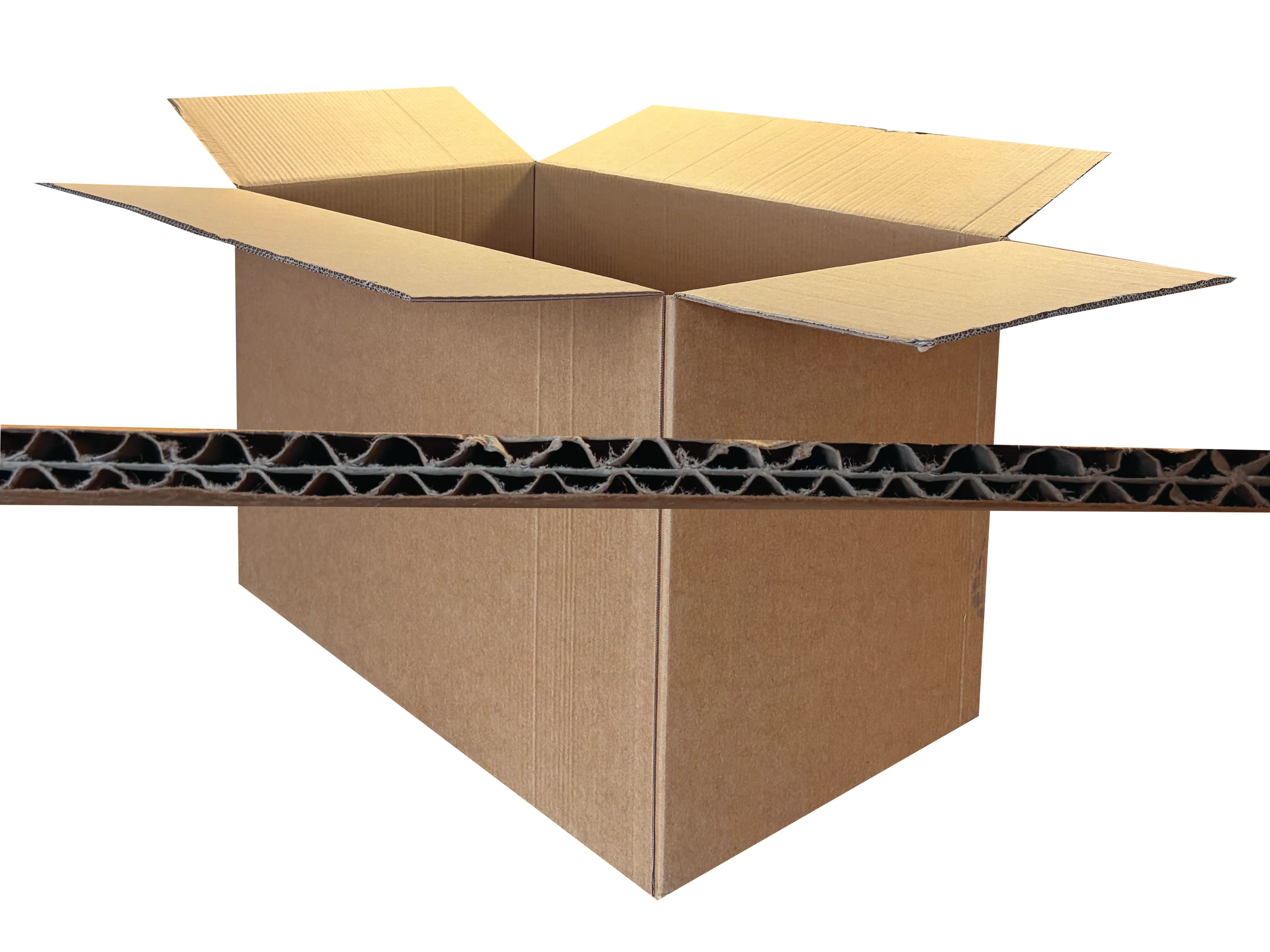 New Plain Double Wall Box - 655mm x 450mm x 465mm - Image 2