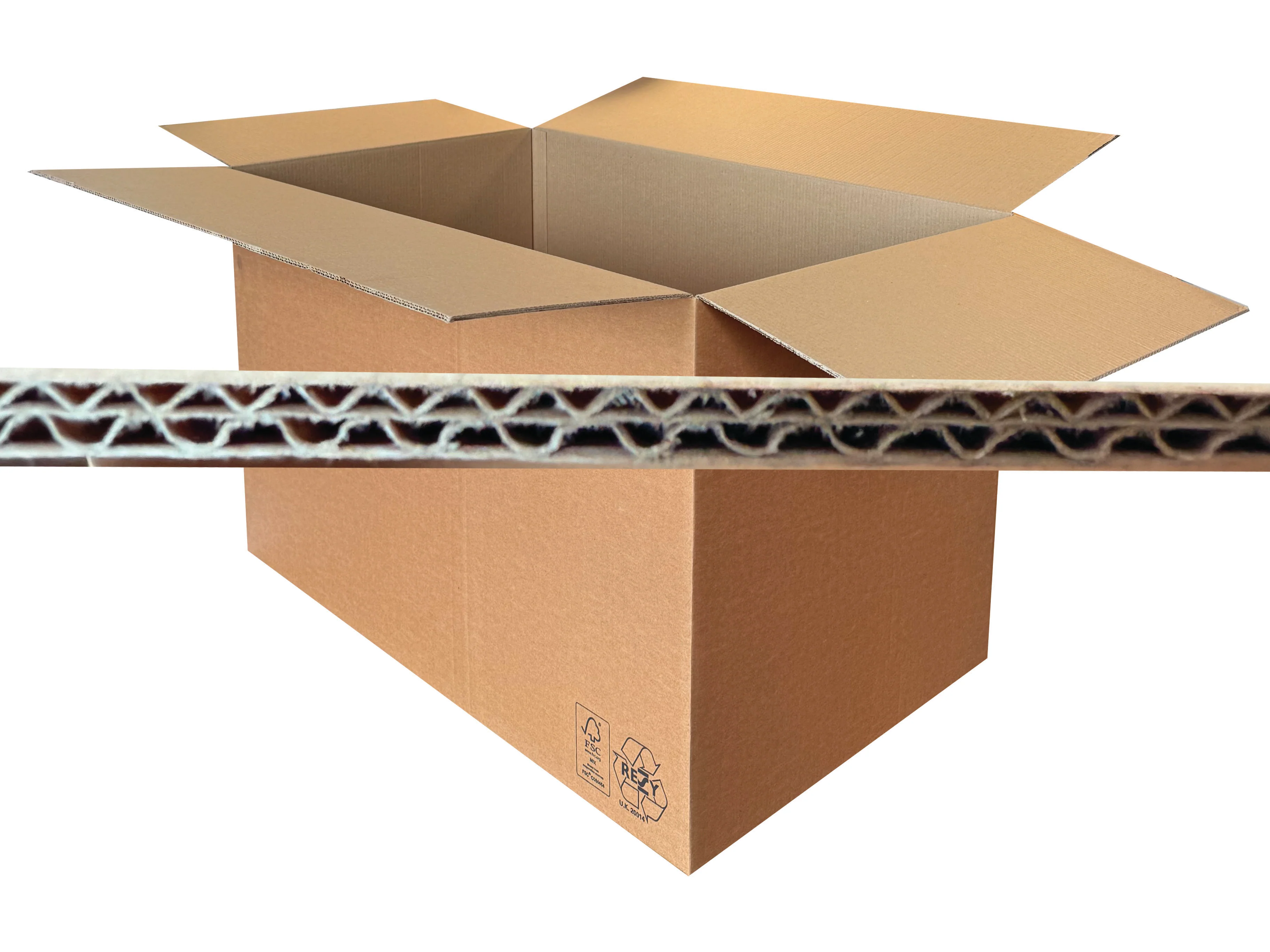 New Plain Double Wall Box - 762mm x 457mm x 457mm - Image 2