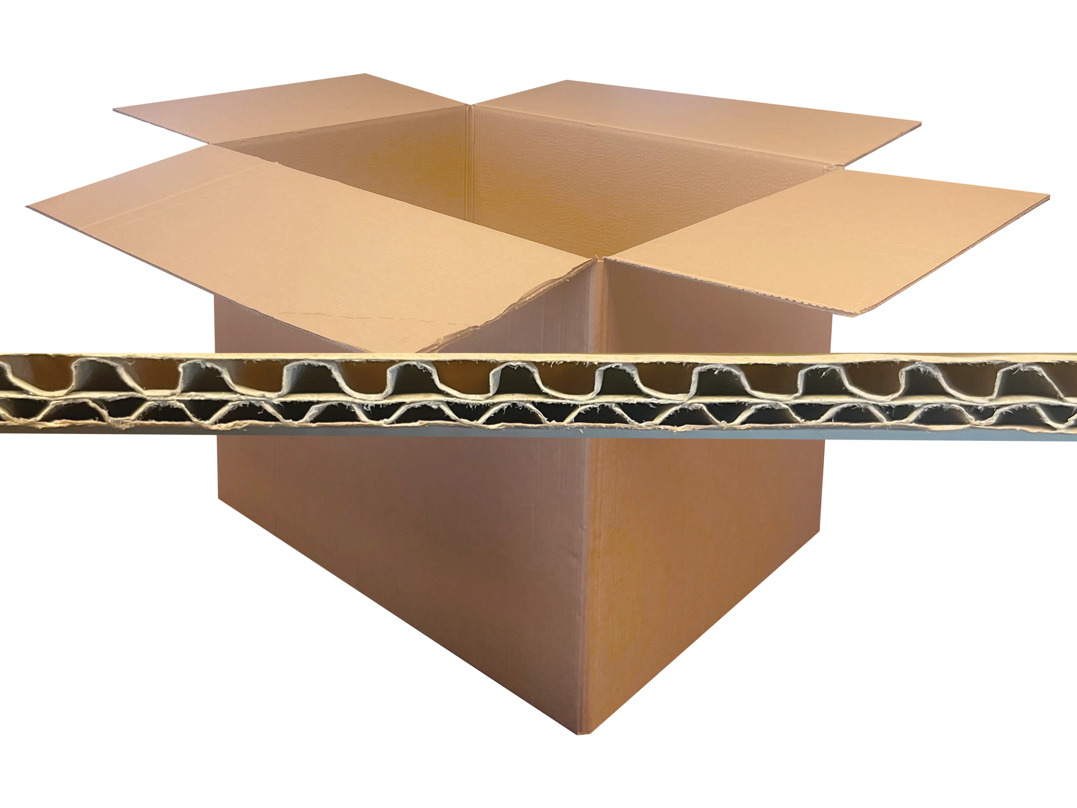 New Plain Double Wall Box - 783mm x 582mm x 585mm - Image 3