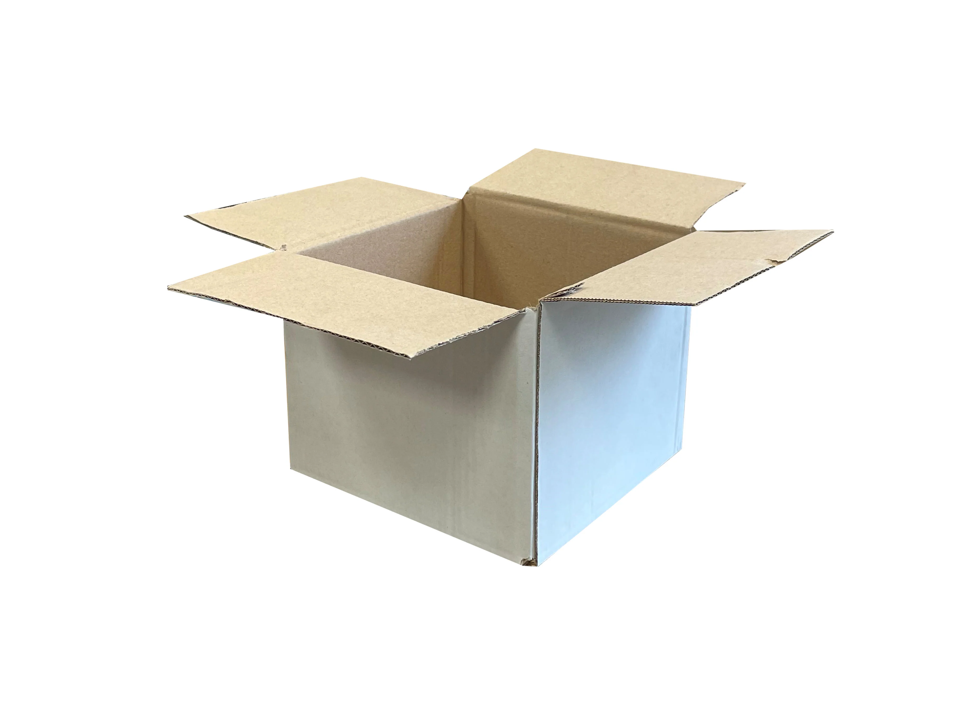 New Plain Single Wall Box - 180mm x 180mm x 130mm