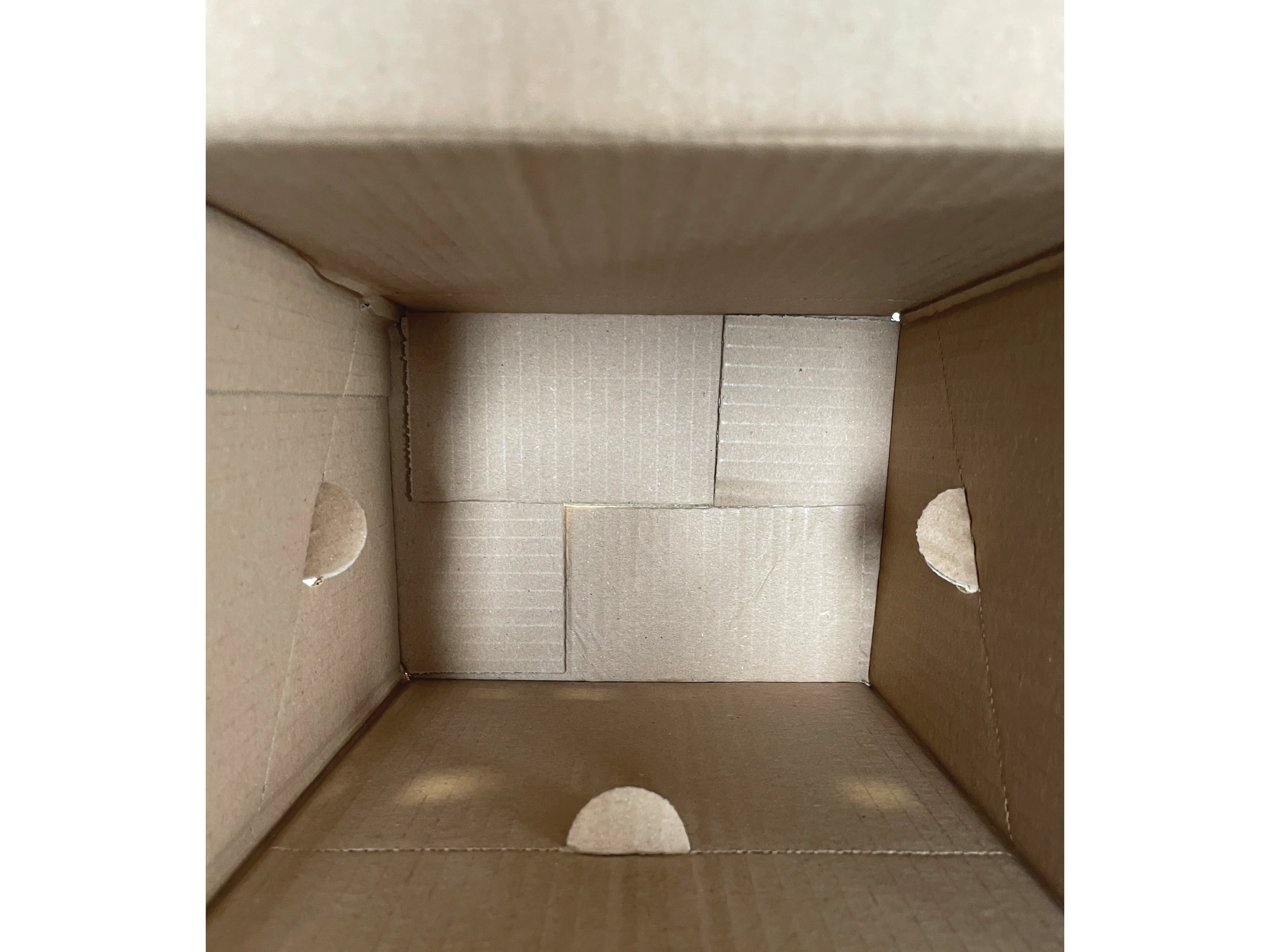New Plain Single Wall Box - 185mm x 135mm x 195mm - Image 2