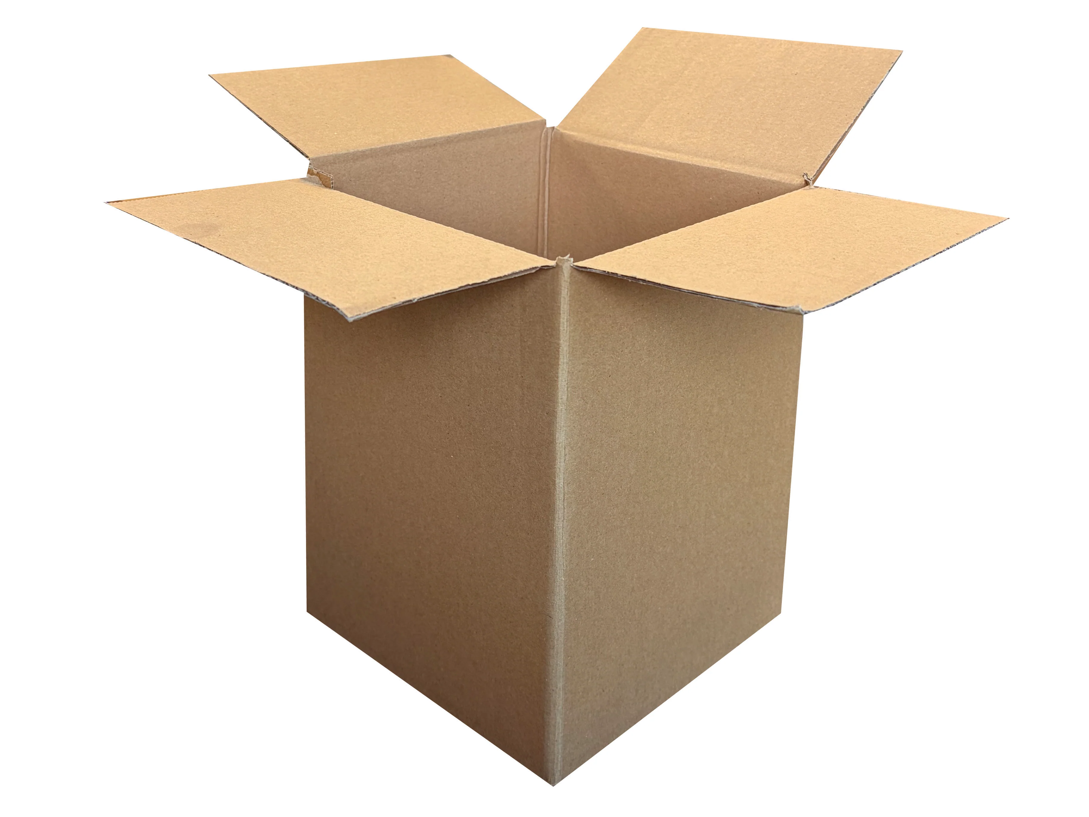 New Plain Single Wall Box - 187mm x 185mm x 249mm
