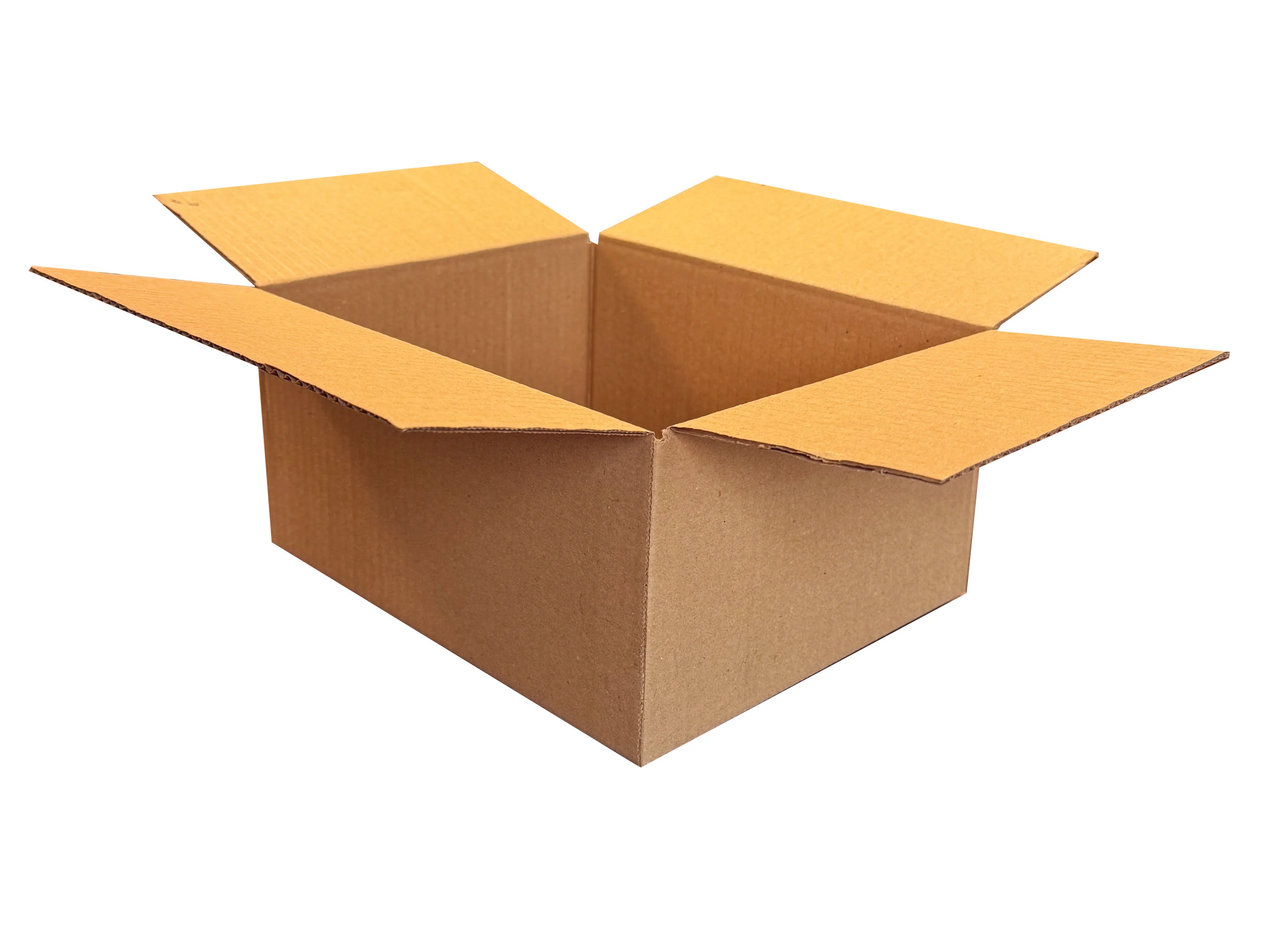 New Plain Single Wall Box - 250mm x 215mm x 110mm
