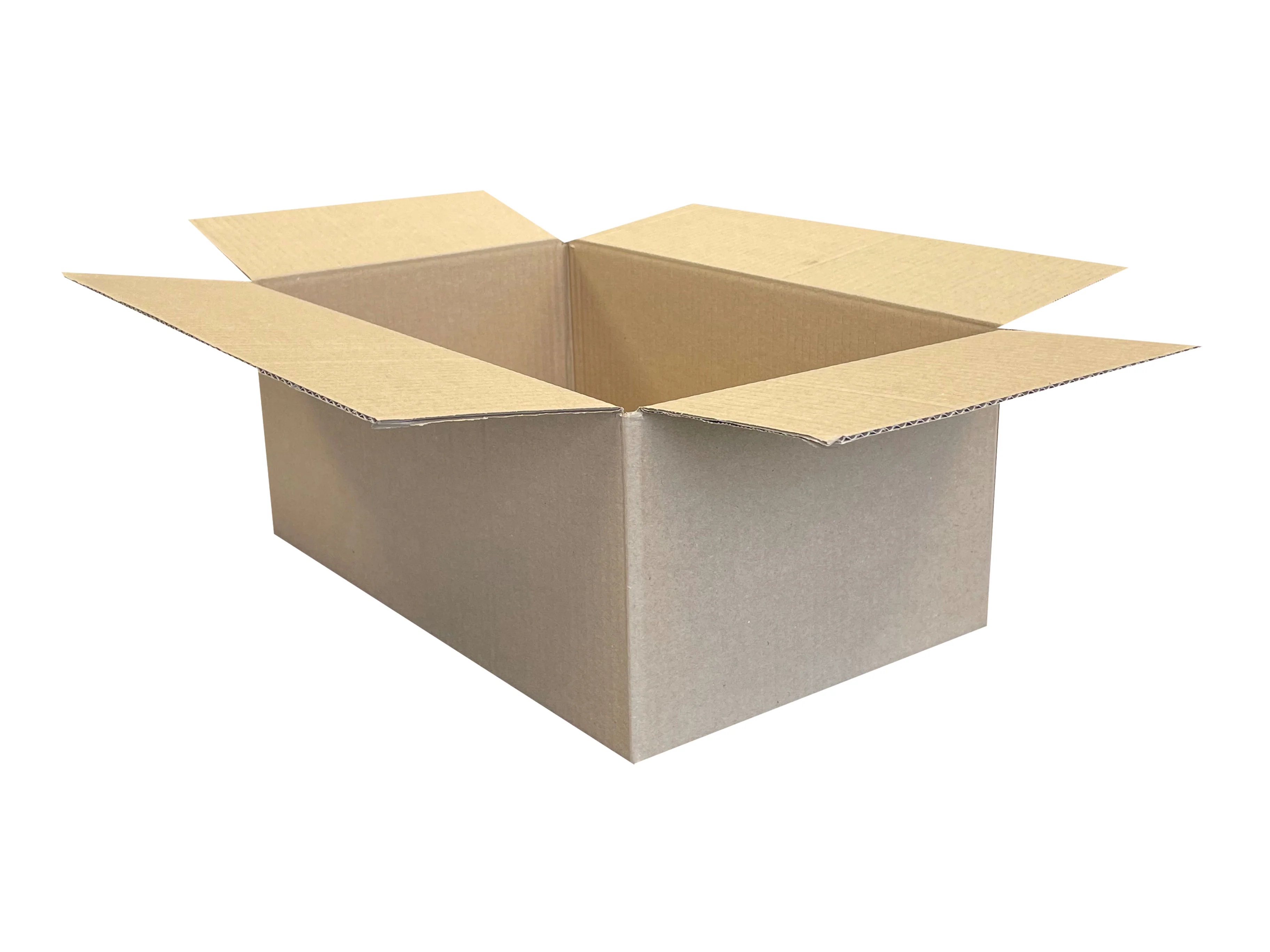 New Plain Single Wall Box - 398mm x 240mm x 165mm