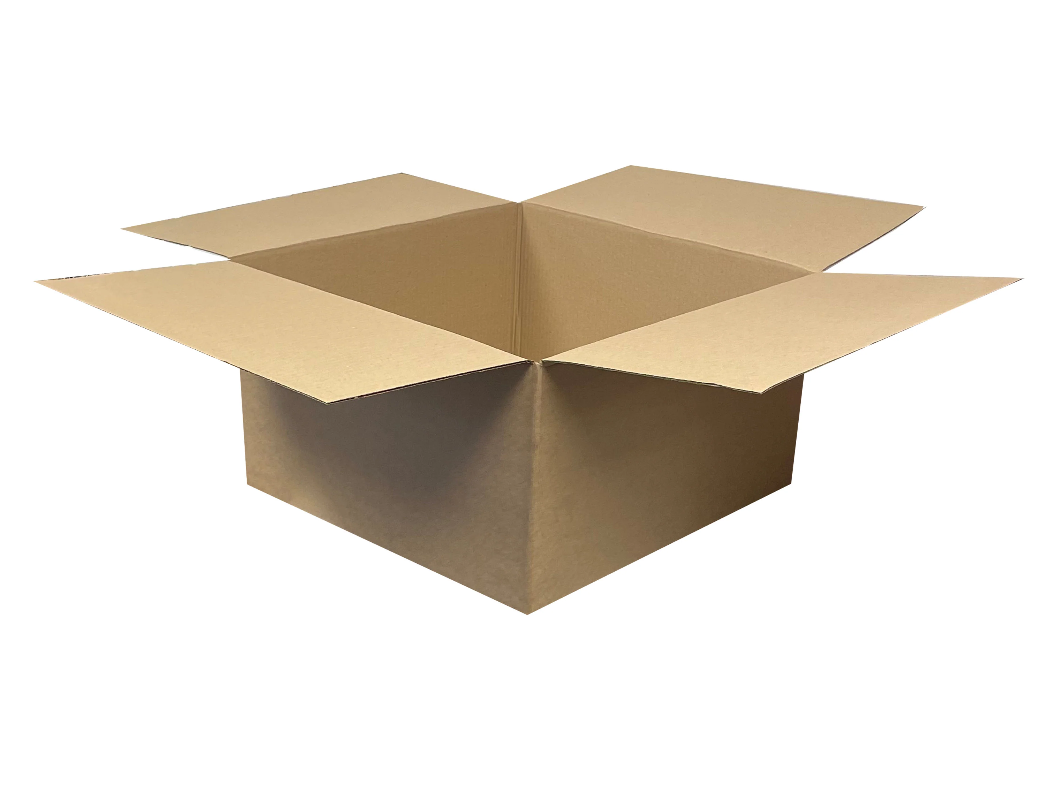 New Plain Single Wall Box - 460mm x 460mm x 245mm