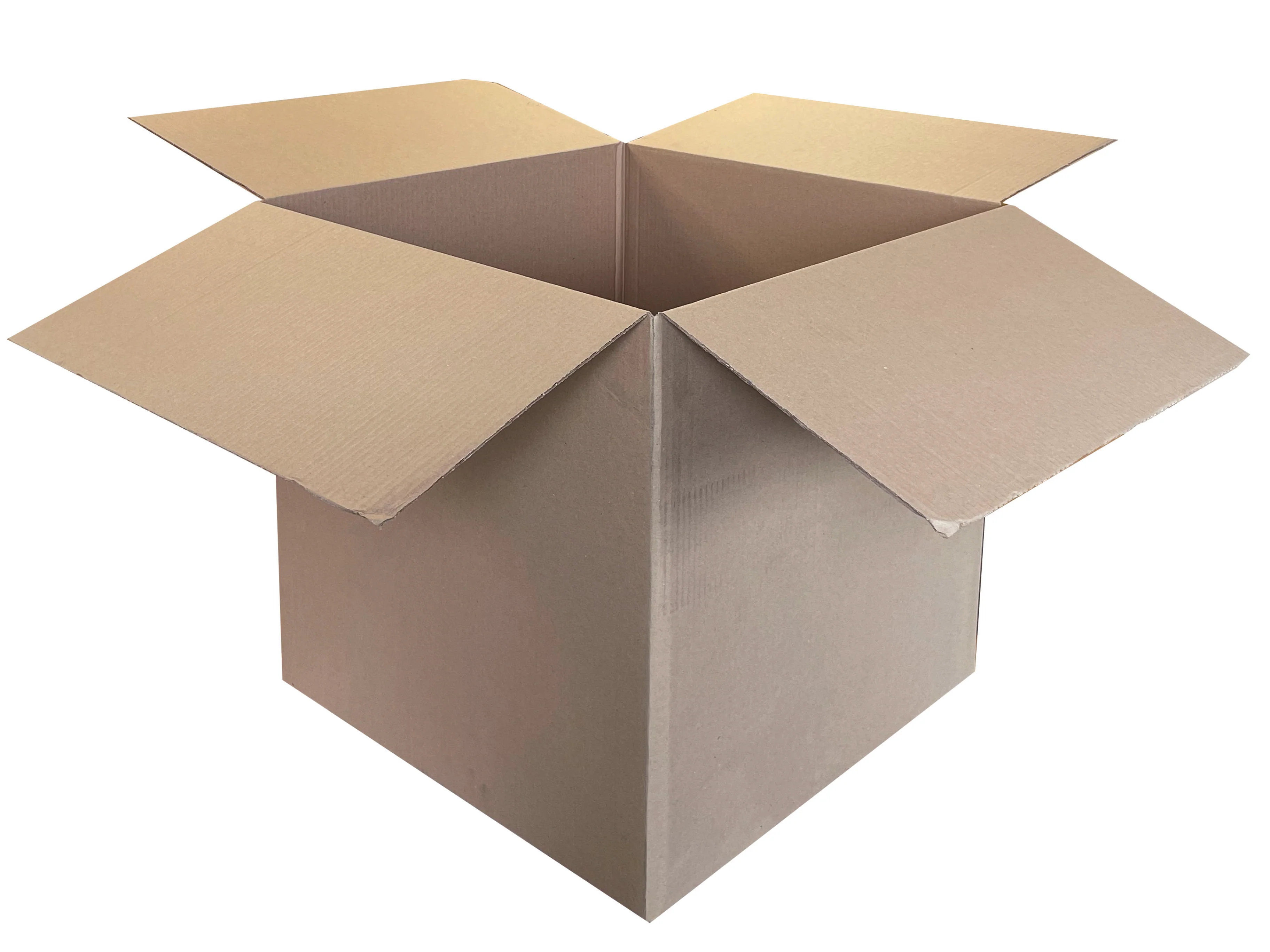 New Plain Single Wall Box - 510mm x 500mm x 485mm