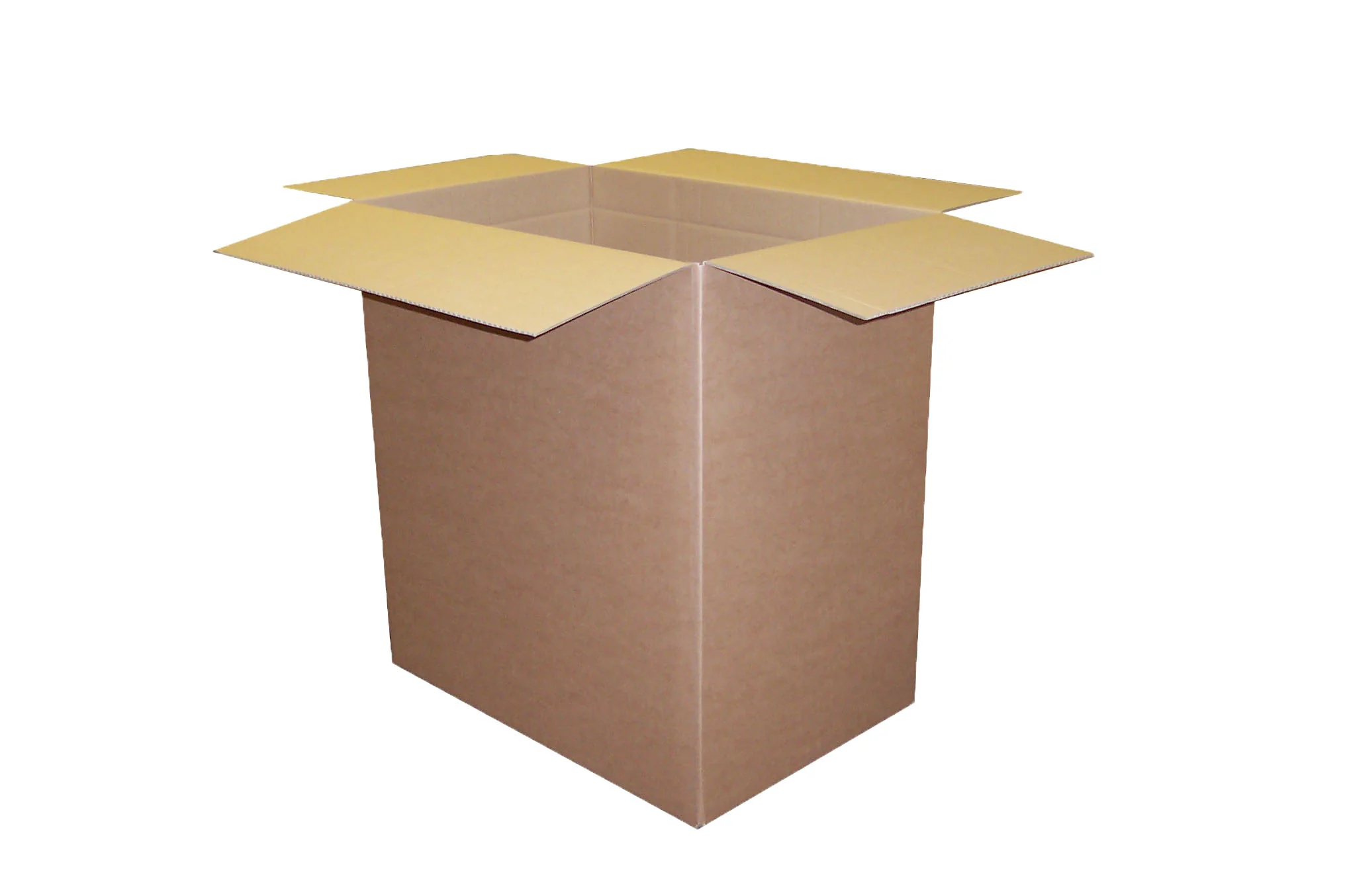 New Plain Single Wall Box - 590mm x 390mm x 640mm