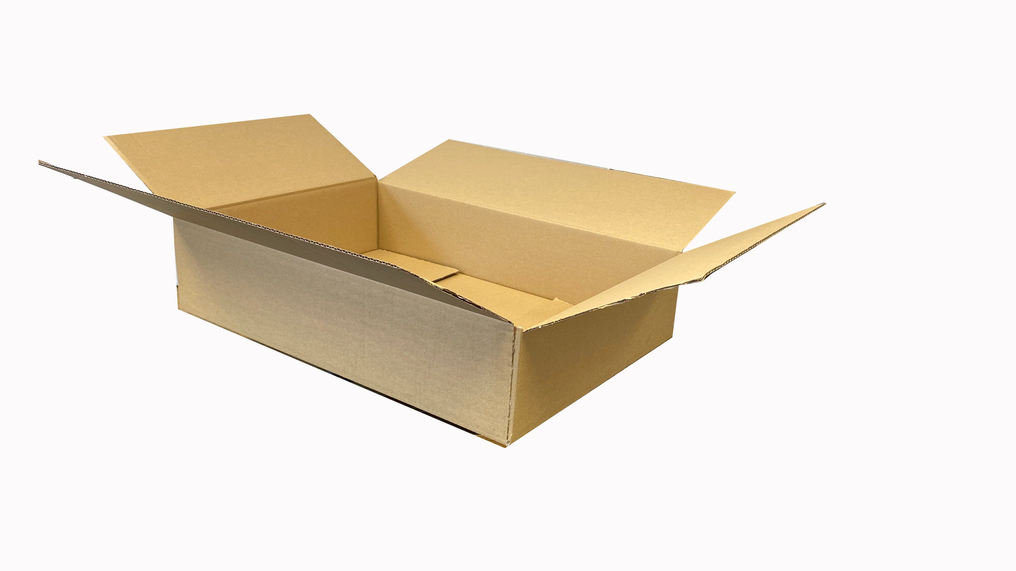 New Plain Single Wall Box - 596mm x 399mm x 129mm