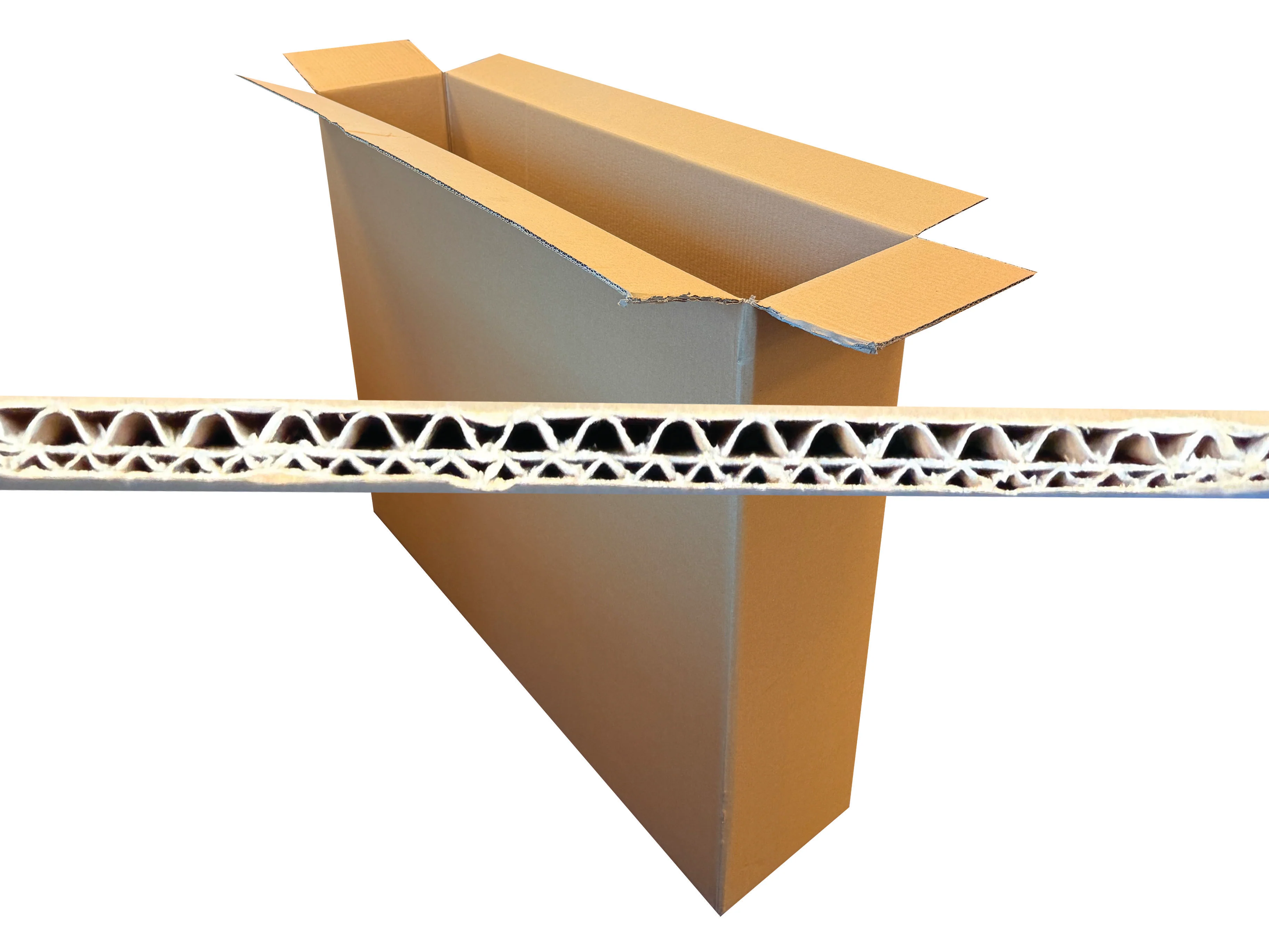 New Plain Strong Double Wall Box - 1020mm x 235mm x 827mm - Image 2