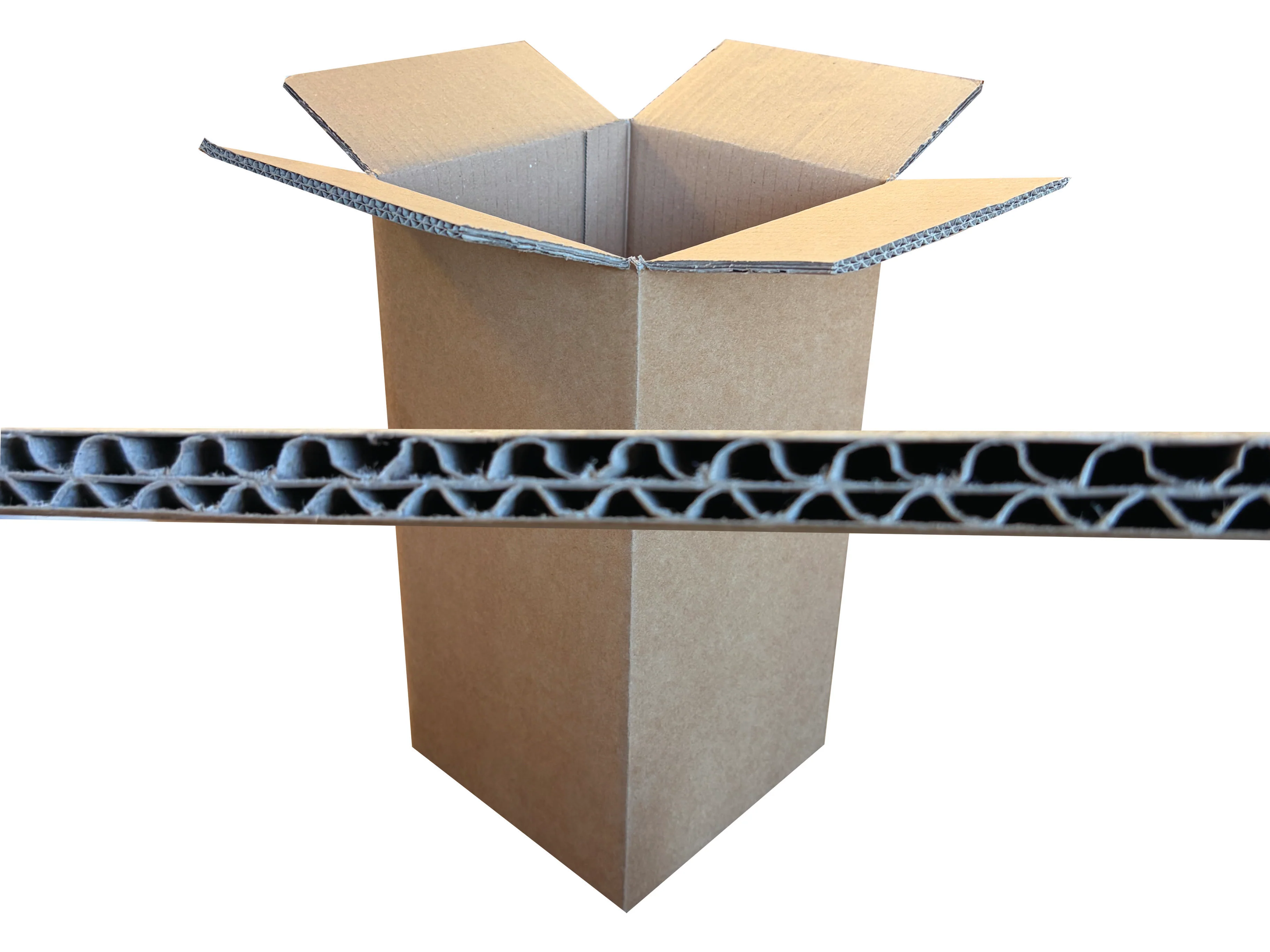 New Plain Strong Double Wall Box - 170mm x 170mm x 323mm - Image 2