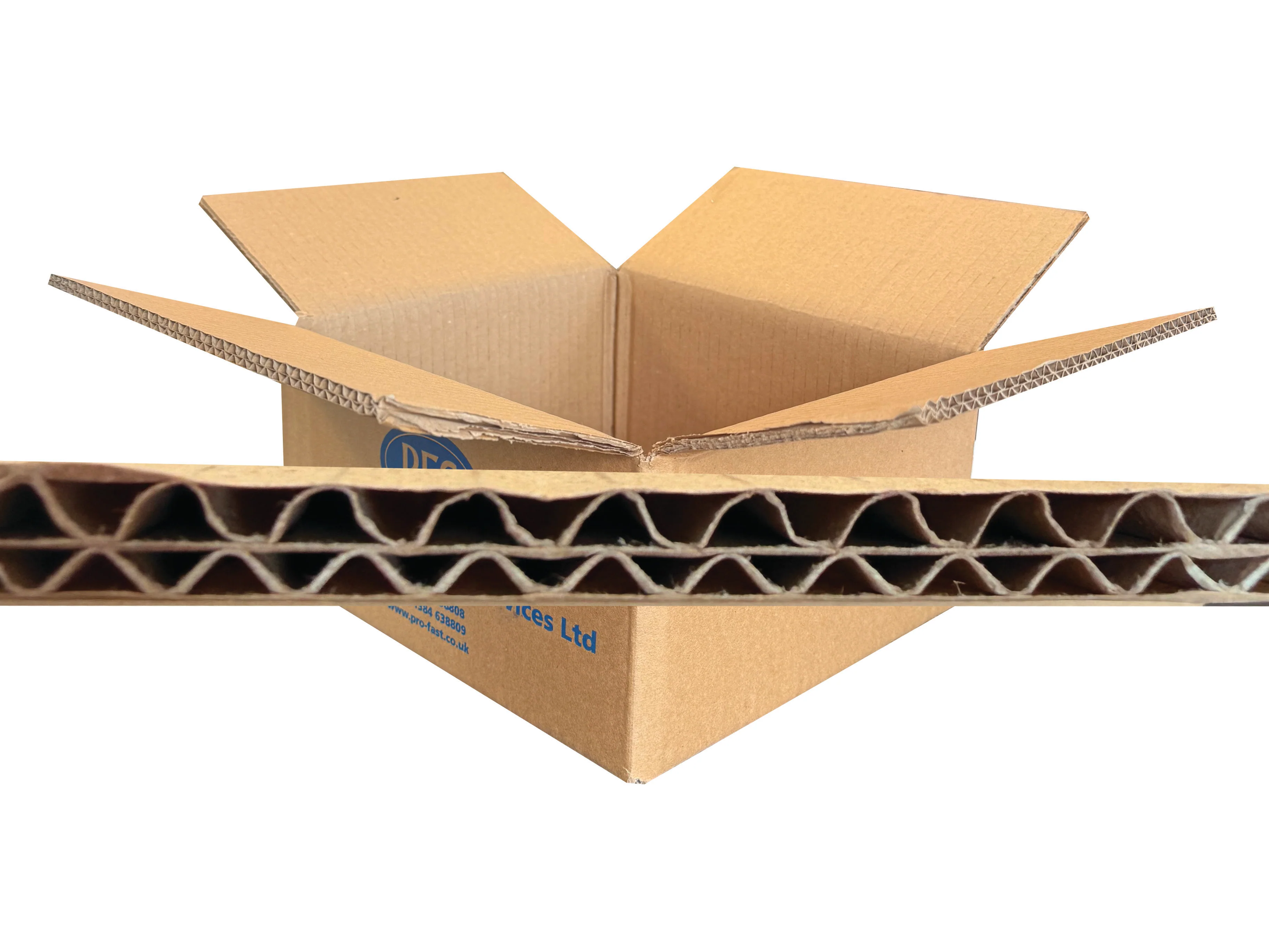 New Plain Strong Double Wall Box - 225mm x 200mm x 110mm - Image 2
