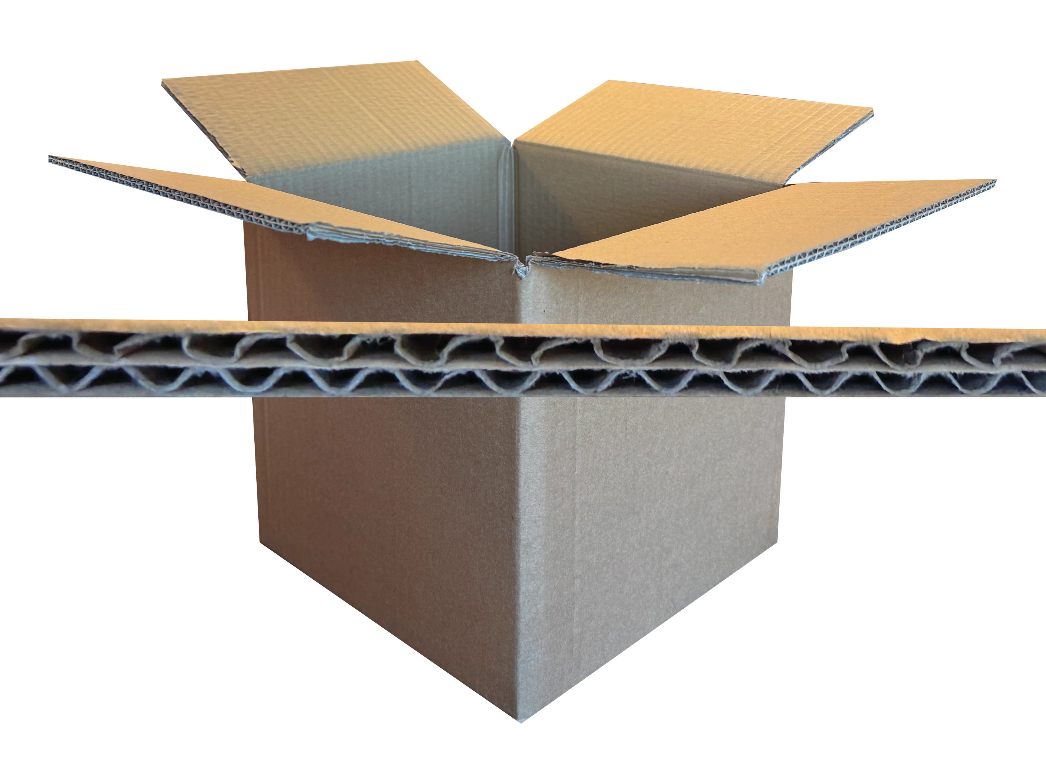 New Plain Strong Double Wall Box - 225mm x 225mm x 221mm - Image 2