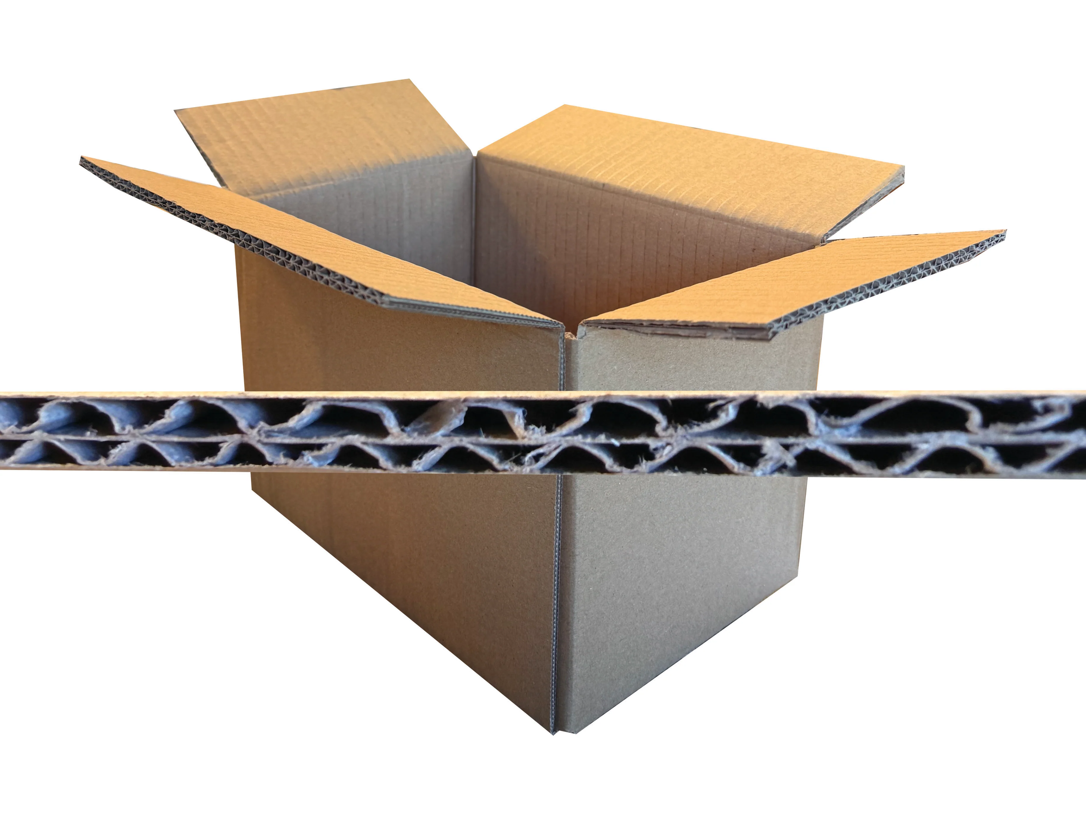 New Plain Strong Double Wall Box - 230mm x 152mm x 152mm - Image 2
