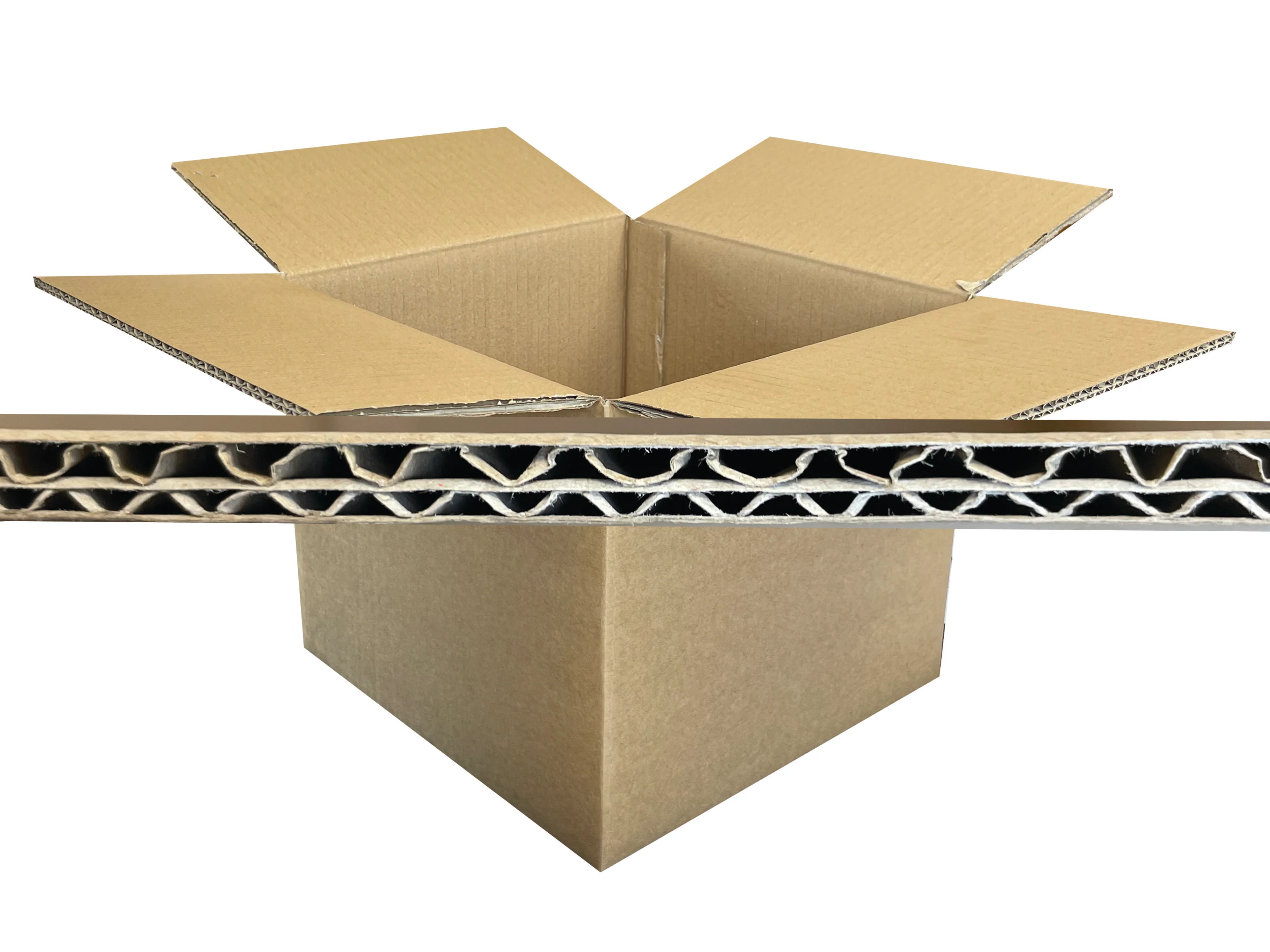 New Plain Strong Double Wall Box - 237mm x 235mm x 190mm - Image 2