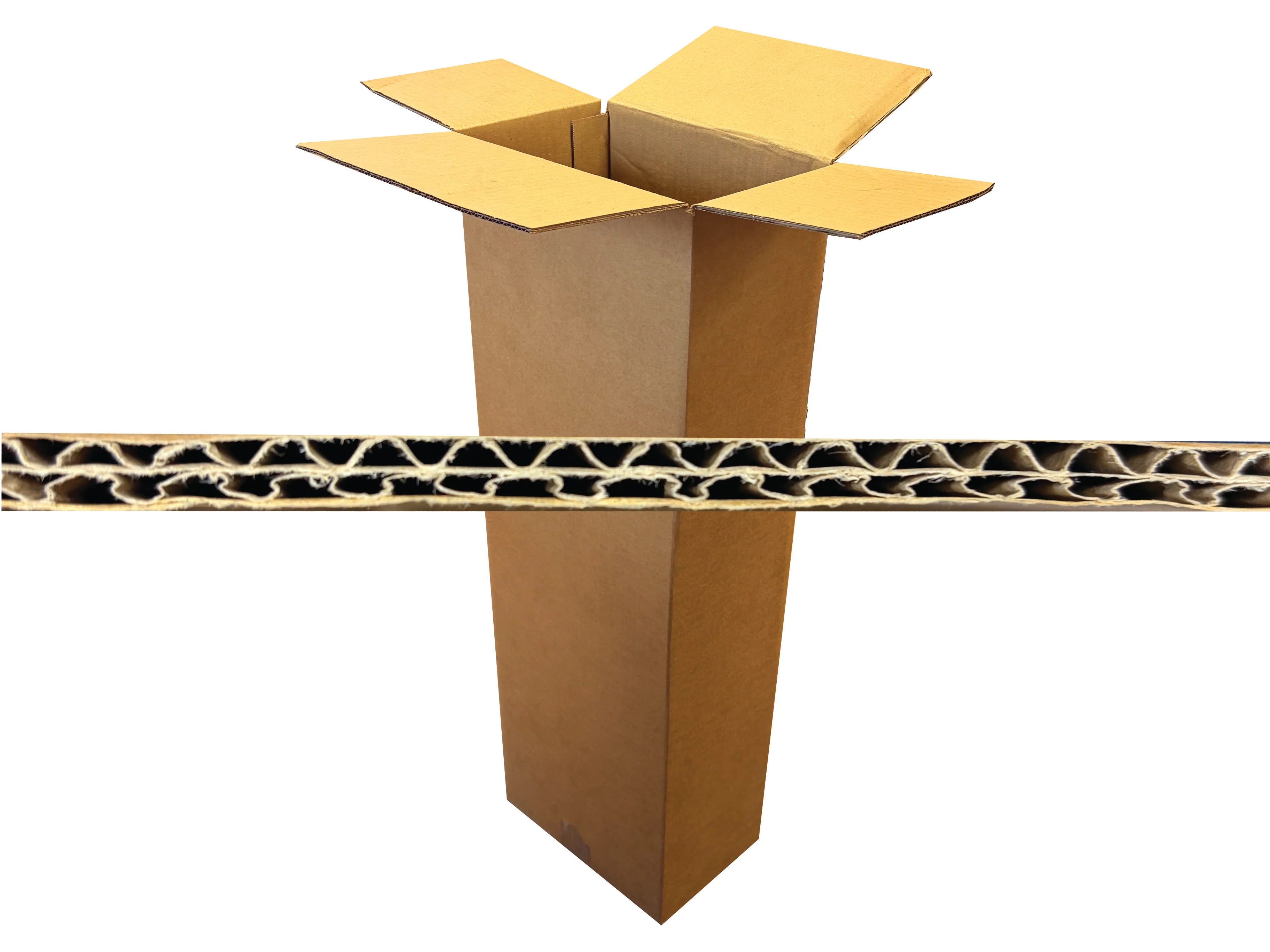New Plain Strong Double Wall Box - 243mm x 148mm x 840mm - Image 2