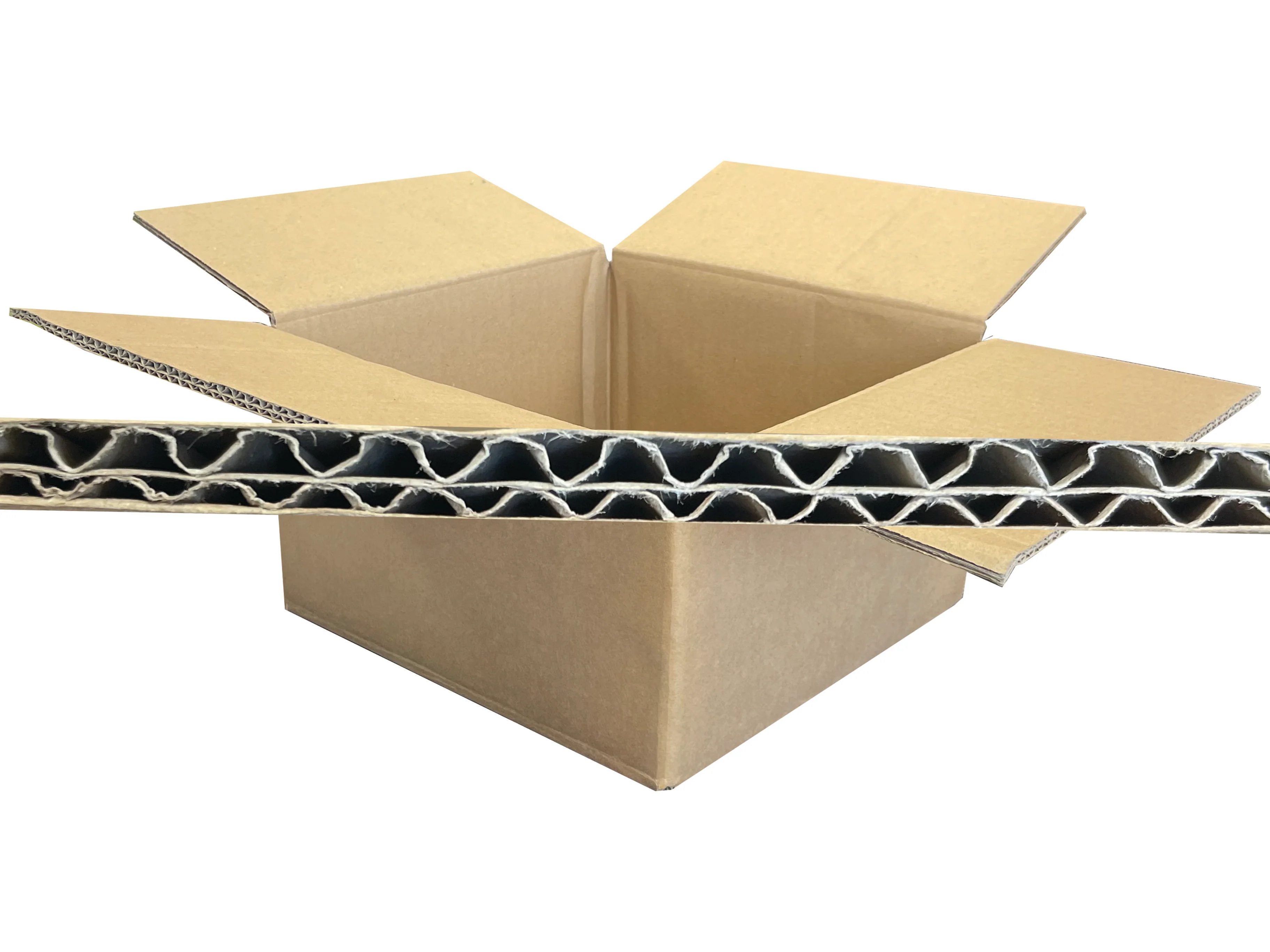 New Plain Strong Double Wall Box - 245mm x 242mm x 130mm - Image 2