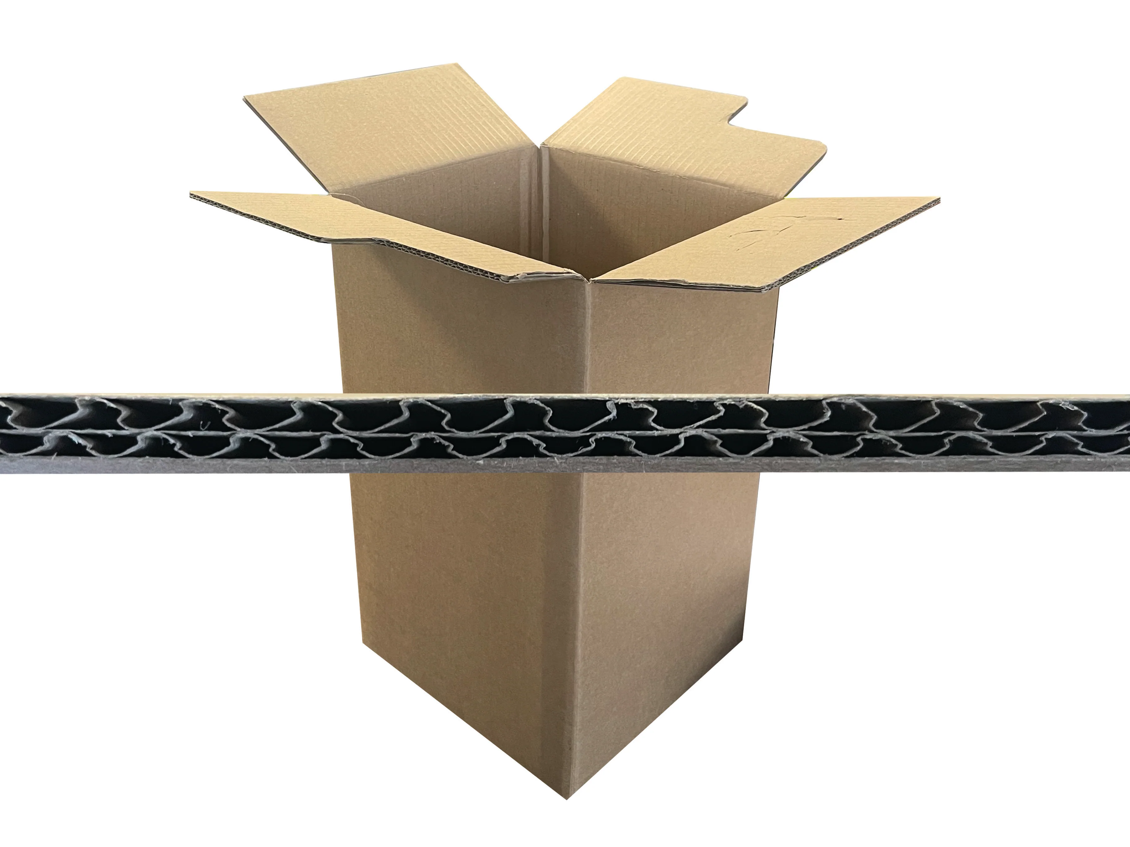 New Plain Strong Double Wall Box - 253mm x 225mm x 400mm - Image 2