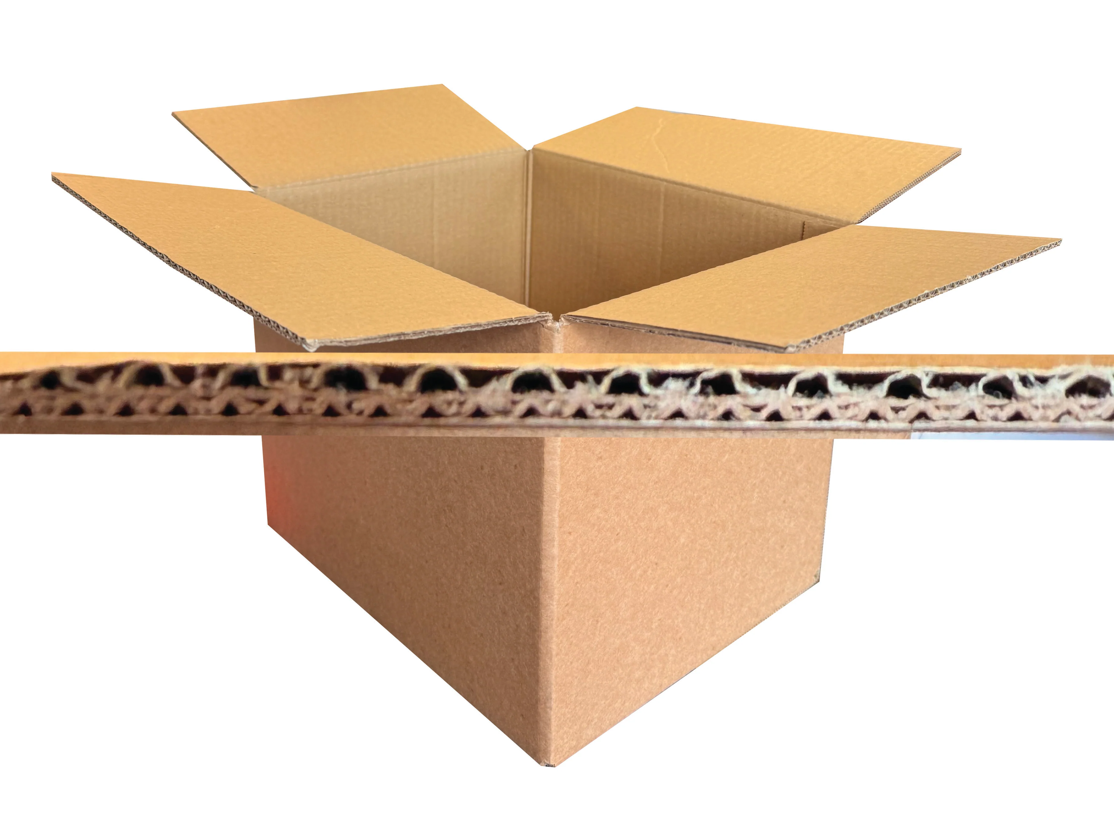 New Plain Strong Double Wall Box - 264mm x 213mm x 213mm - Image 2
