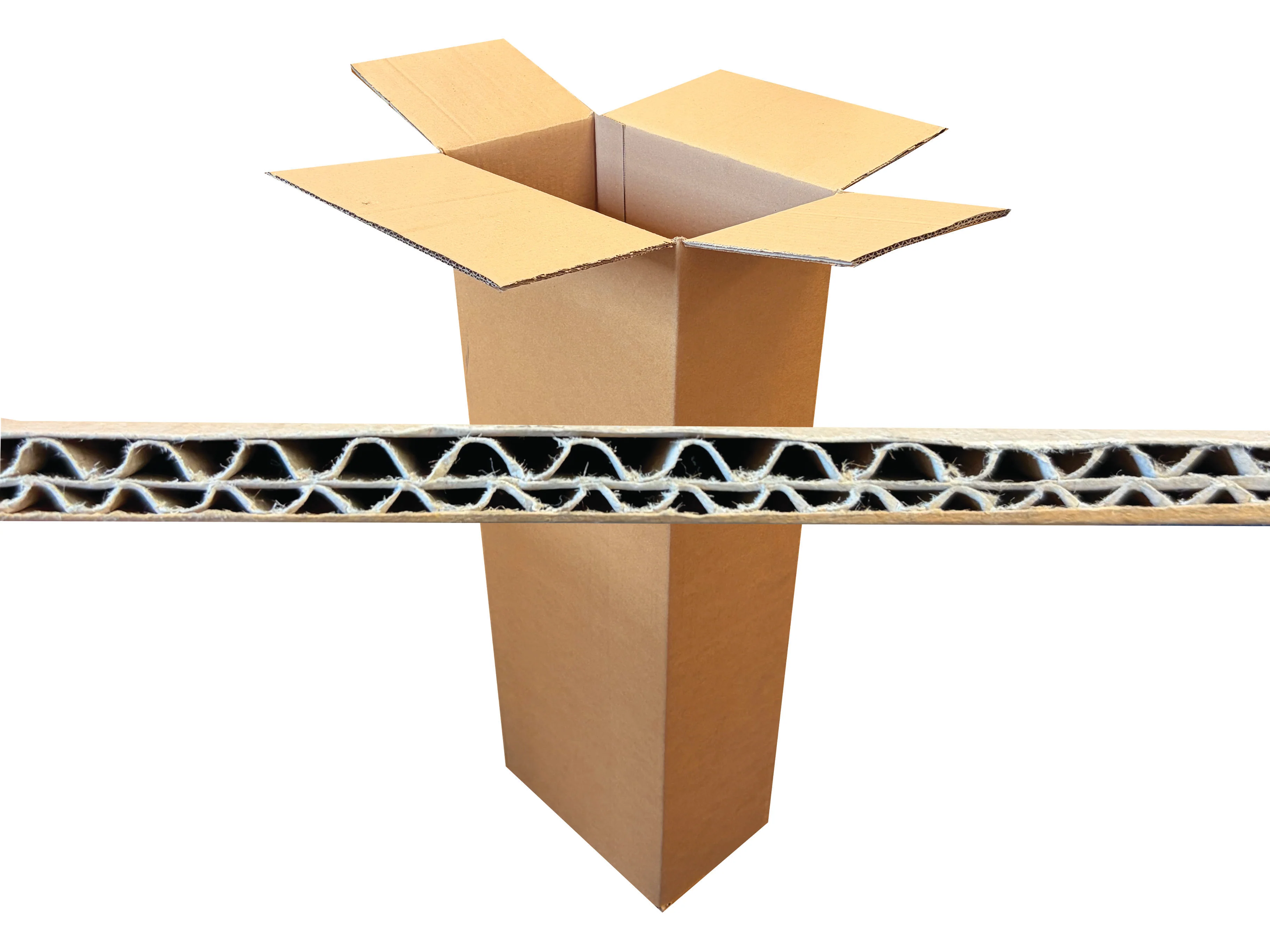 New Plain Strong Double Wall Box - 285mm x 180mm x 910mm - Image 2