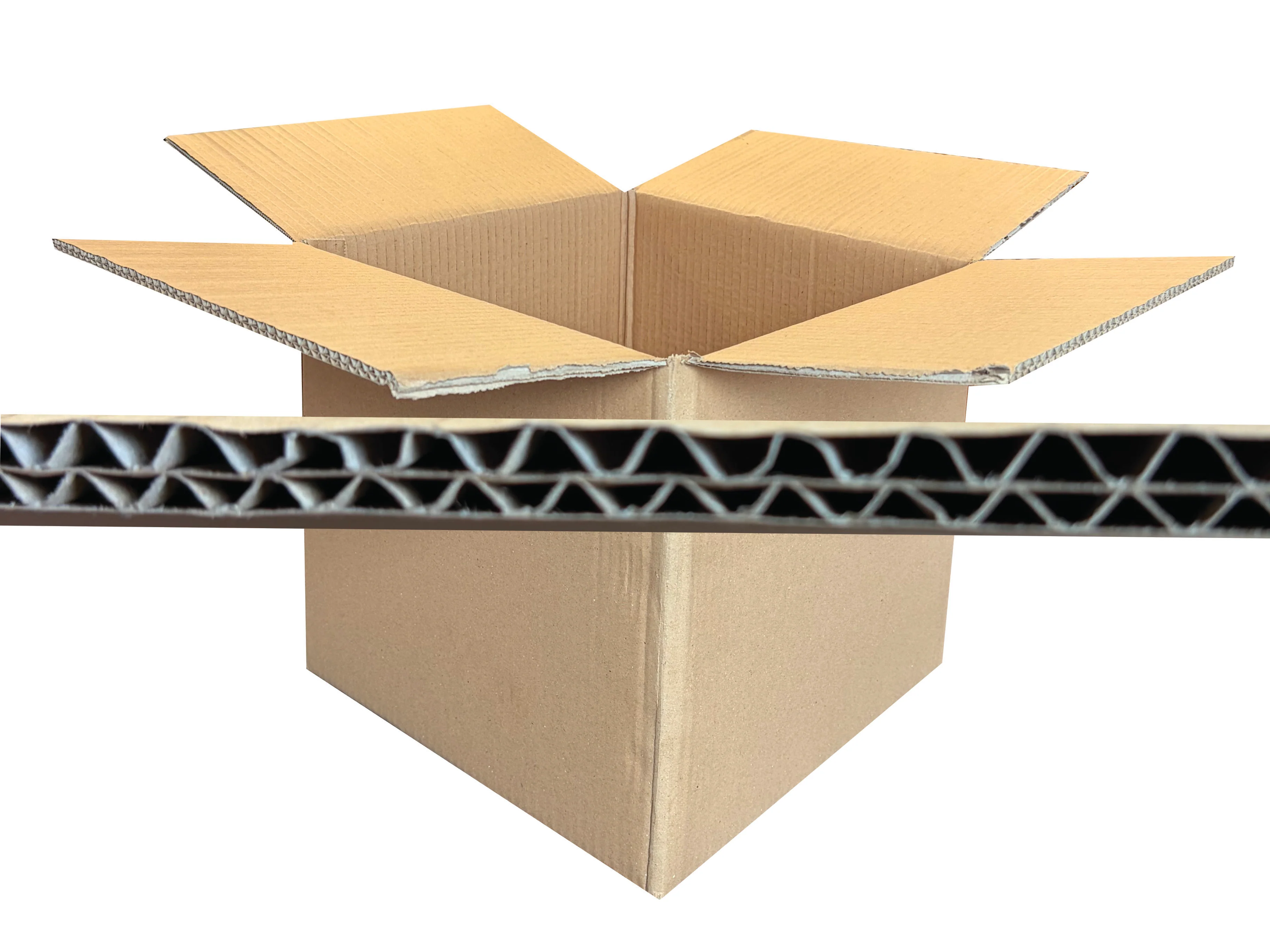New Plain Strong Double Wall Box - 300mm x 295mm x 258mm - Image 2