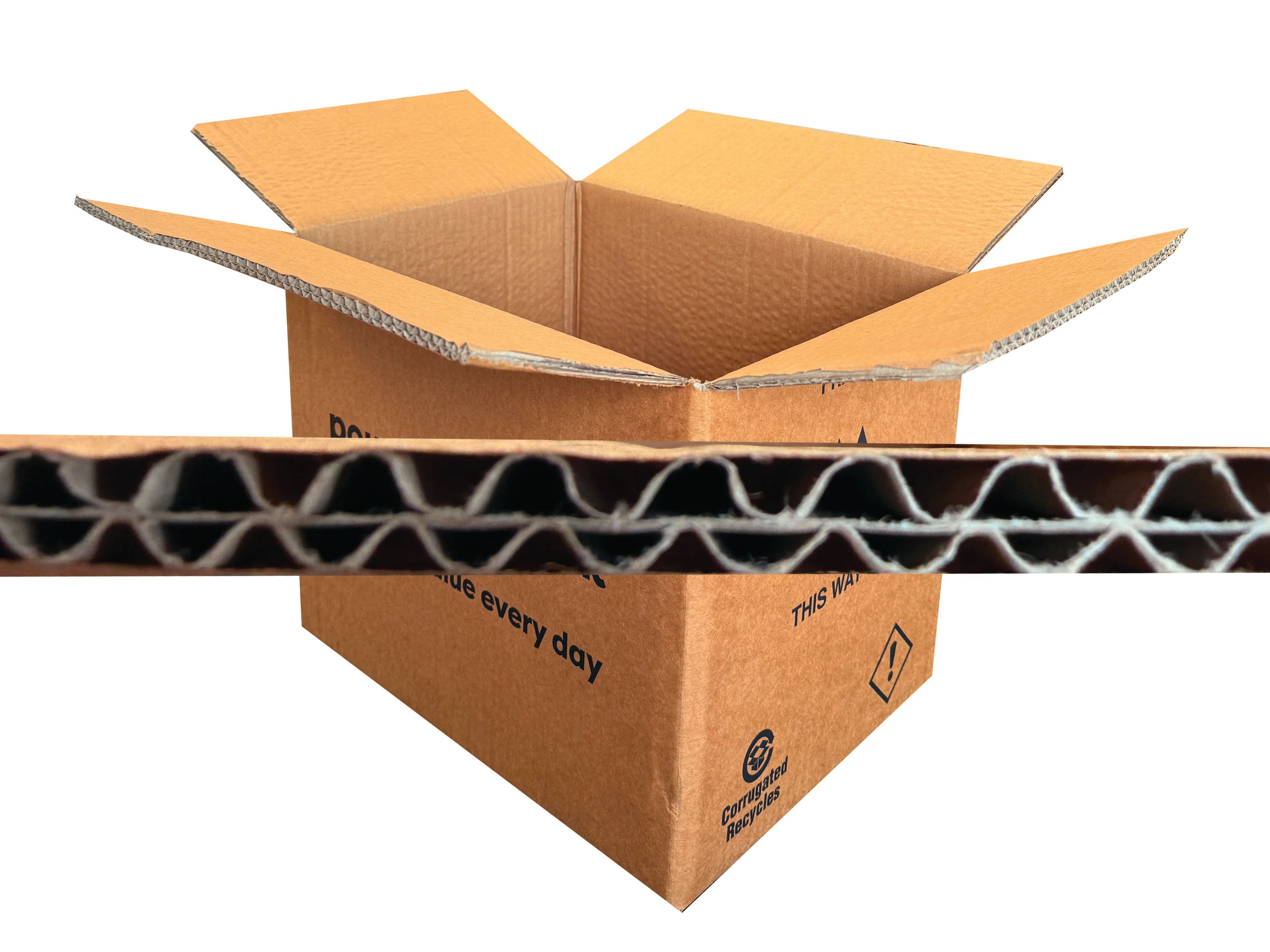 New Plain Strong Double Wall Box - 305mm x 229mm x 229mm - Image 2