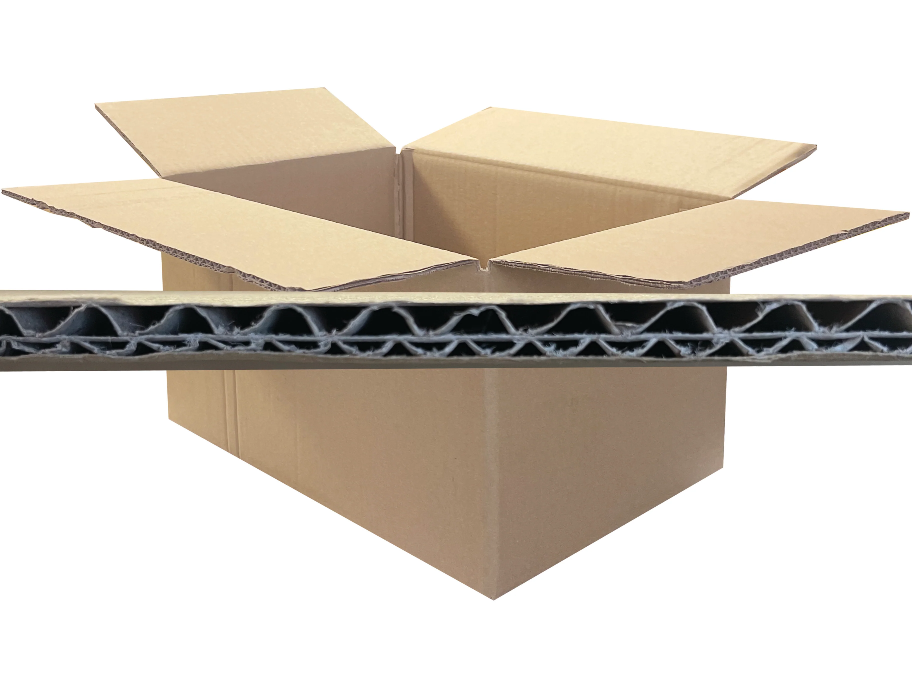 New Plain Strong Double Wall Box - 355mm x 250mm x 180mm - Image 2