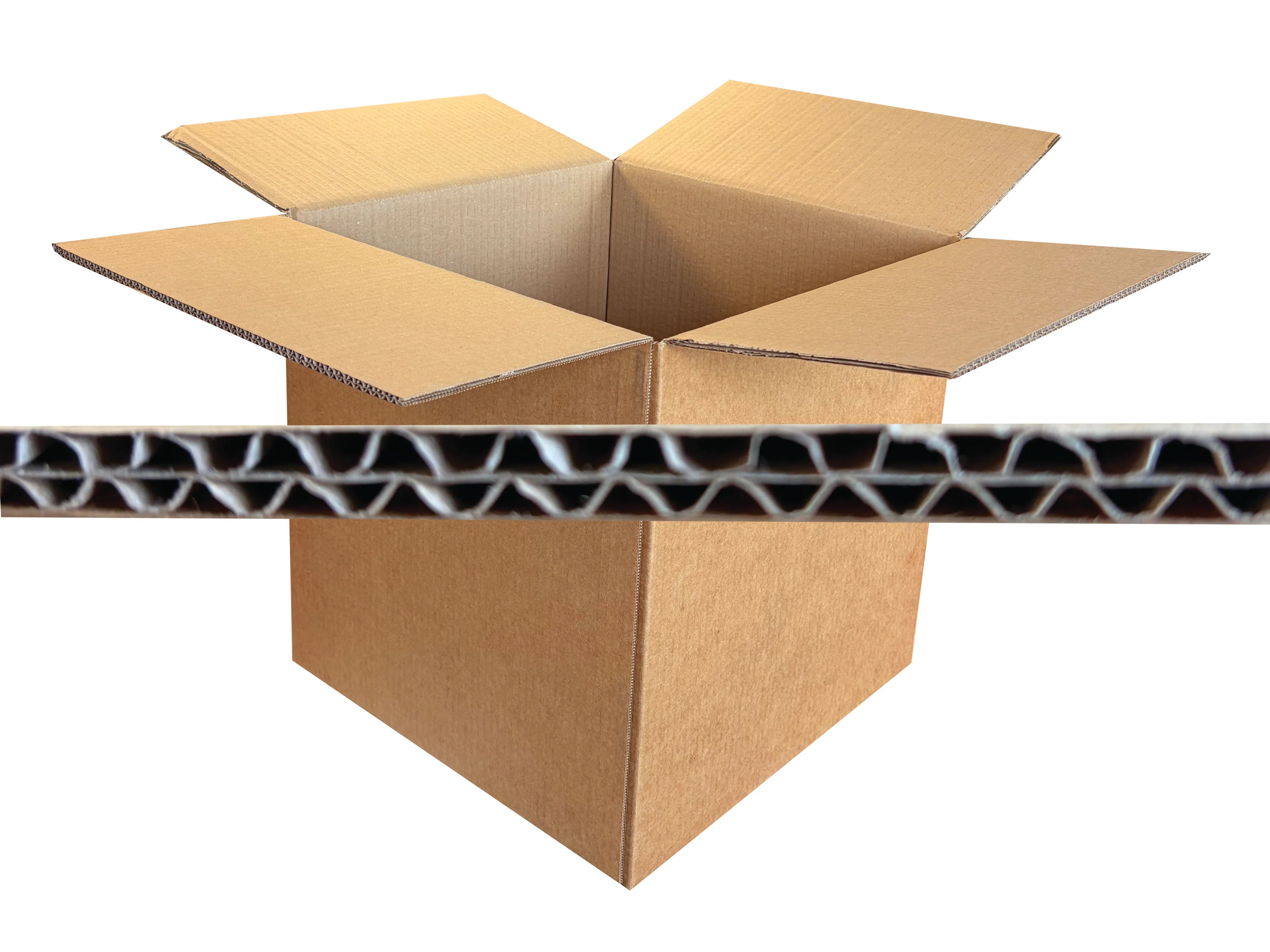 New Plain Strong Double Wall Box - 355mm x 355mm x 365mm - Image 2