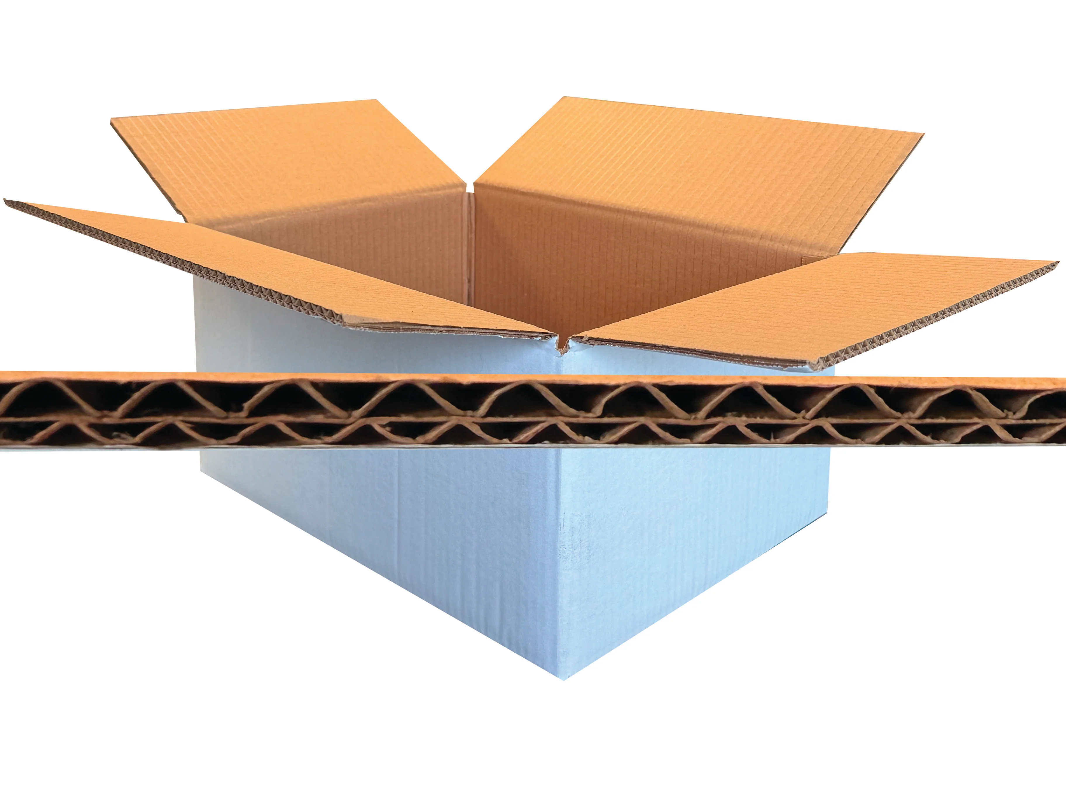 New Plain Strong Double Wall Box - 370mm x 283mm x 177mm - Image 2