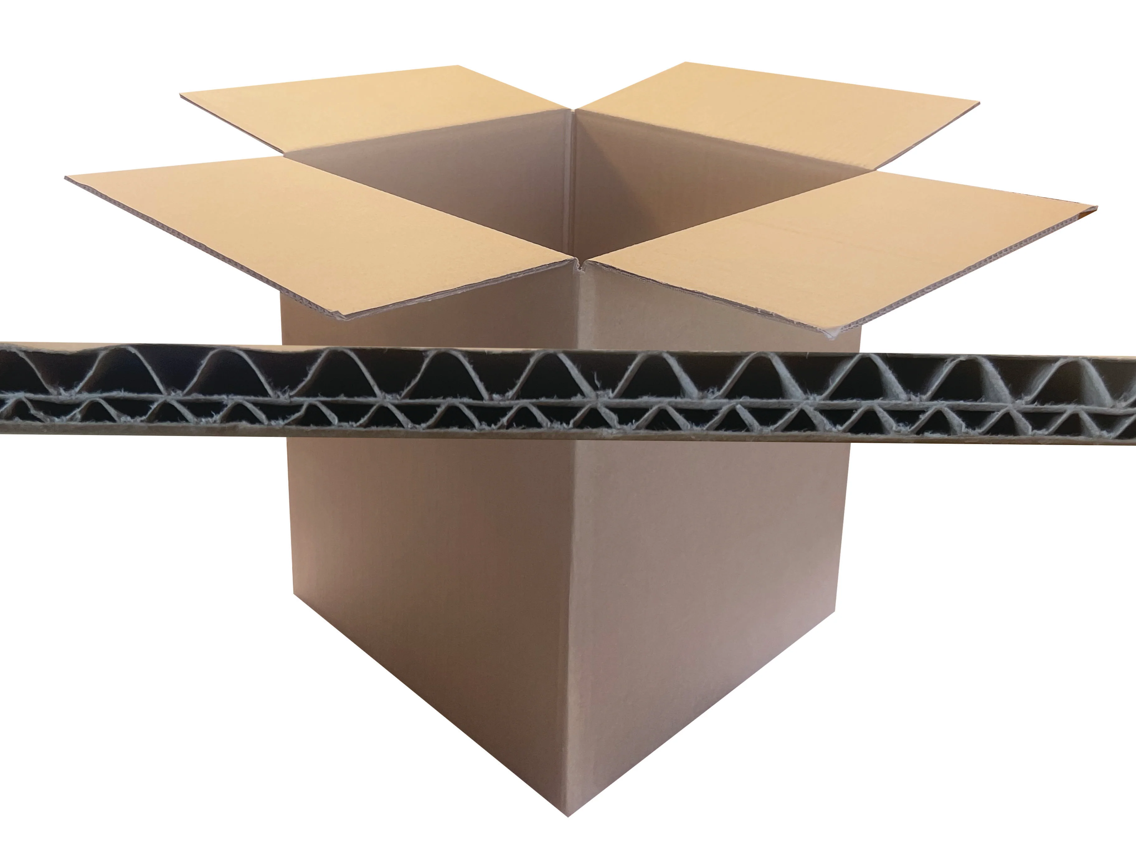 New Plain Strong Double Wall Box - 370mm x 365mm x 423mm - Image 2