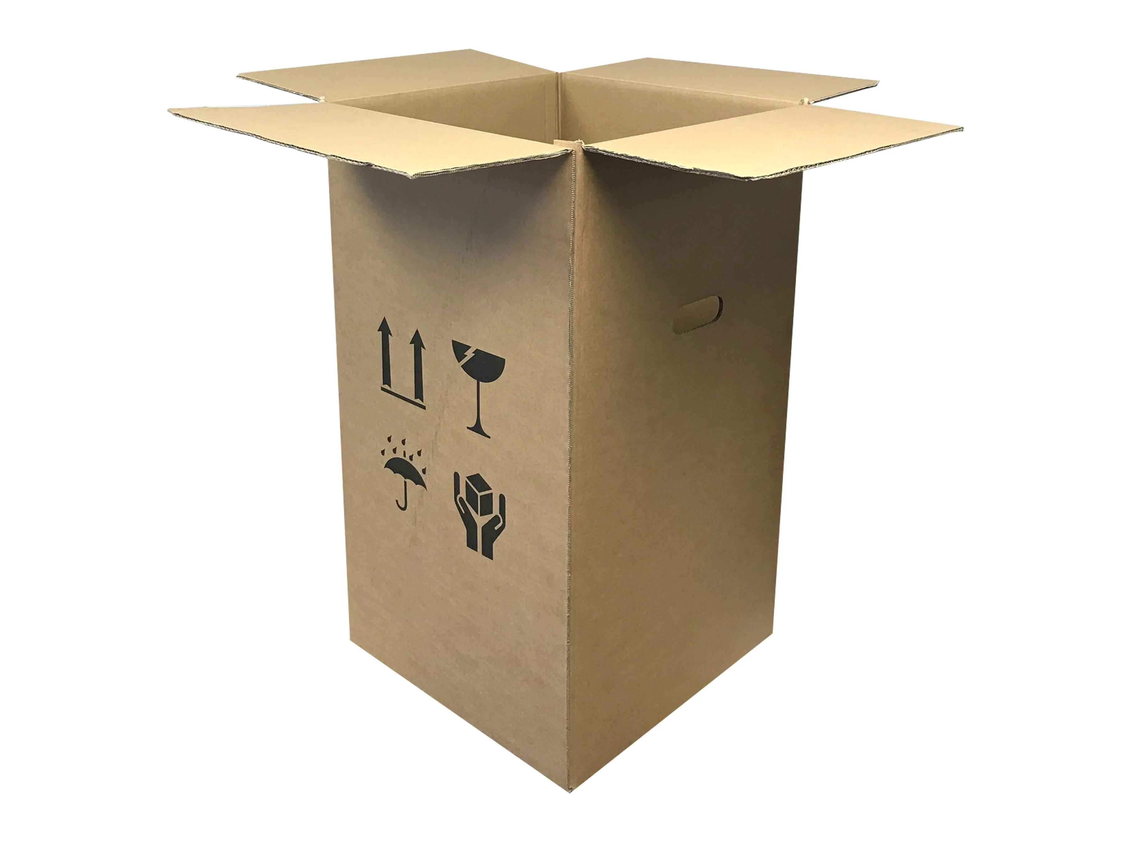 New Printed Strong Double Wall Box - 380mm x 380mm x 690mm