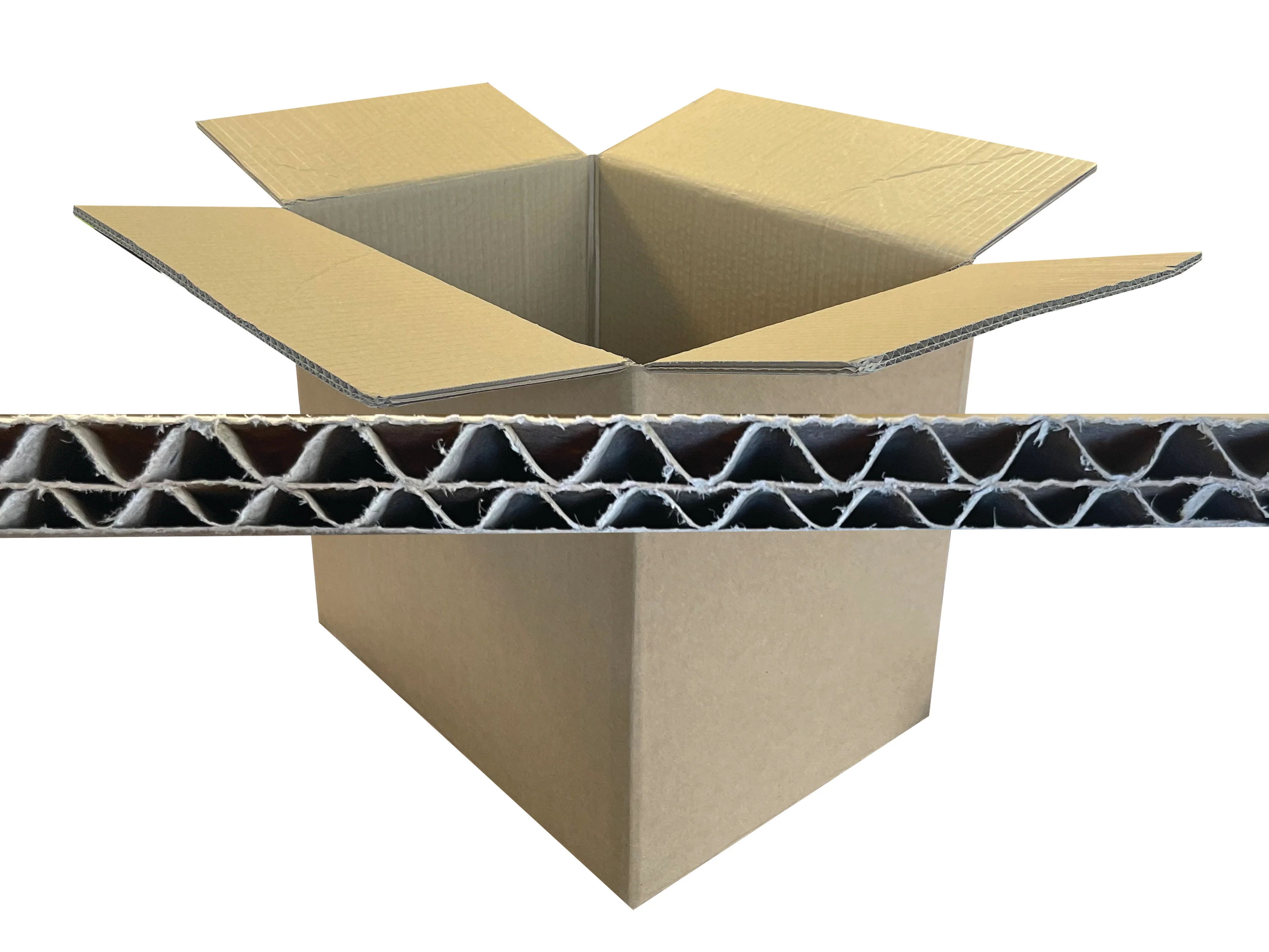 New Plain Strong Double Wall Box - 382mm x 279mm x 330mm - Image 2
