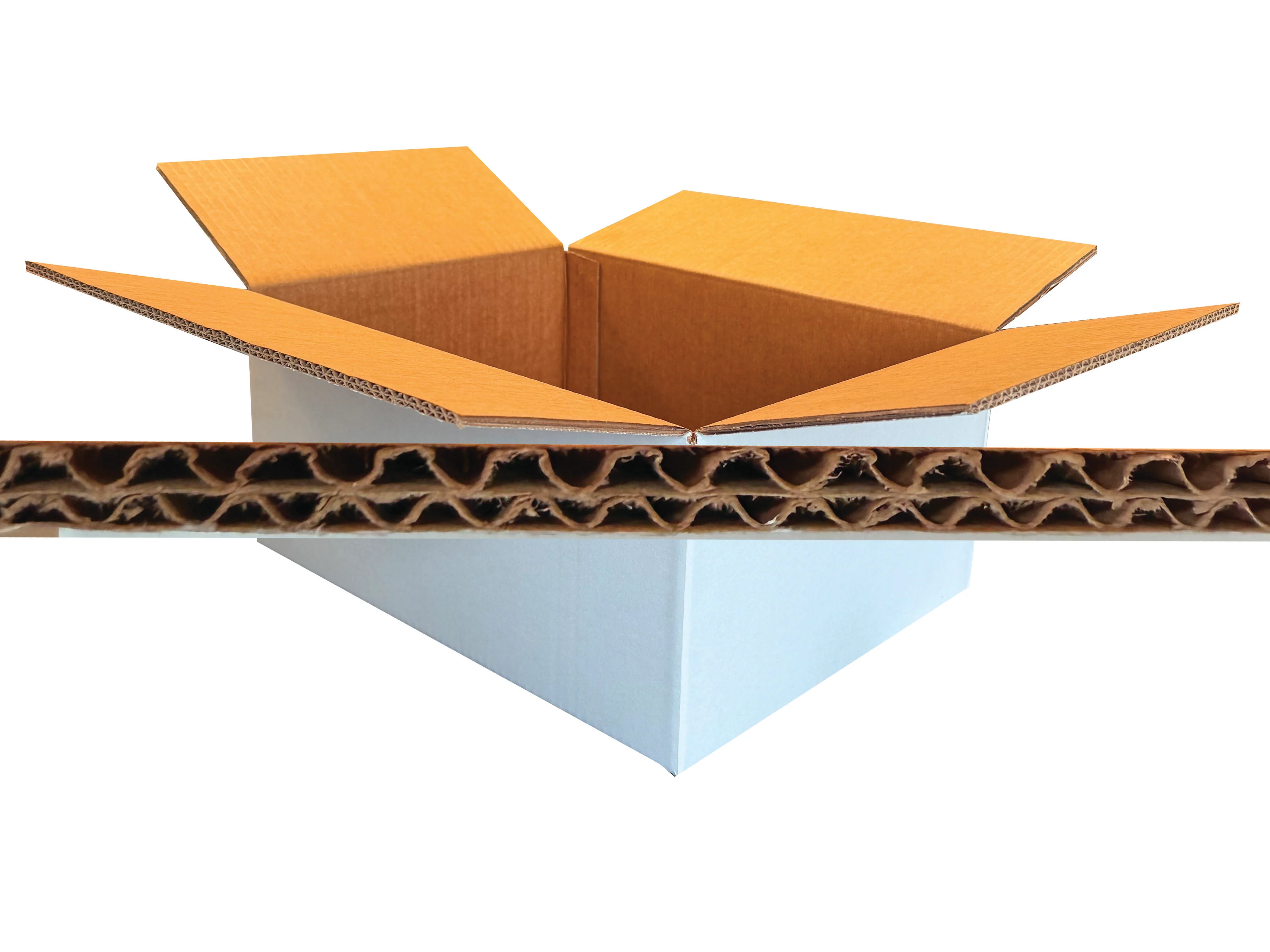New Plain Strong Double Wall Box - 383mm x 290mm x 165mm - Image 3