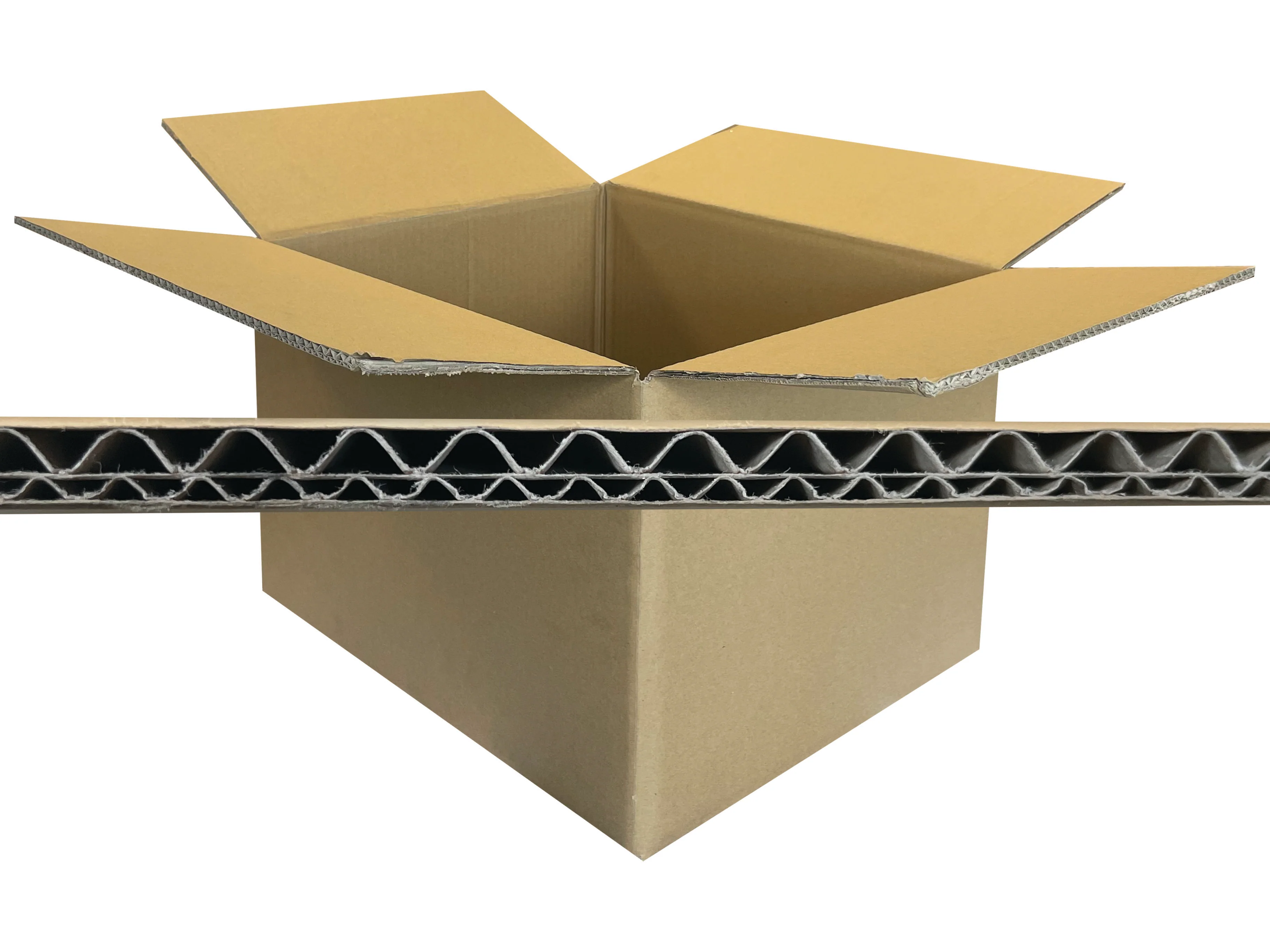 New Plain Strong Double Wall Box - 395mm x 320mm x 245mm - Image 2