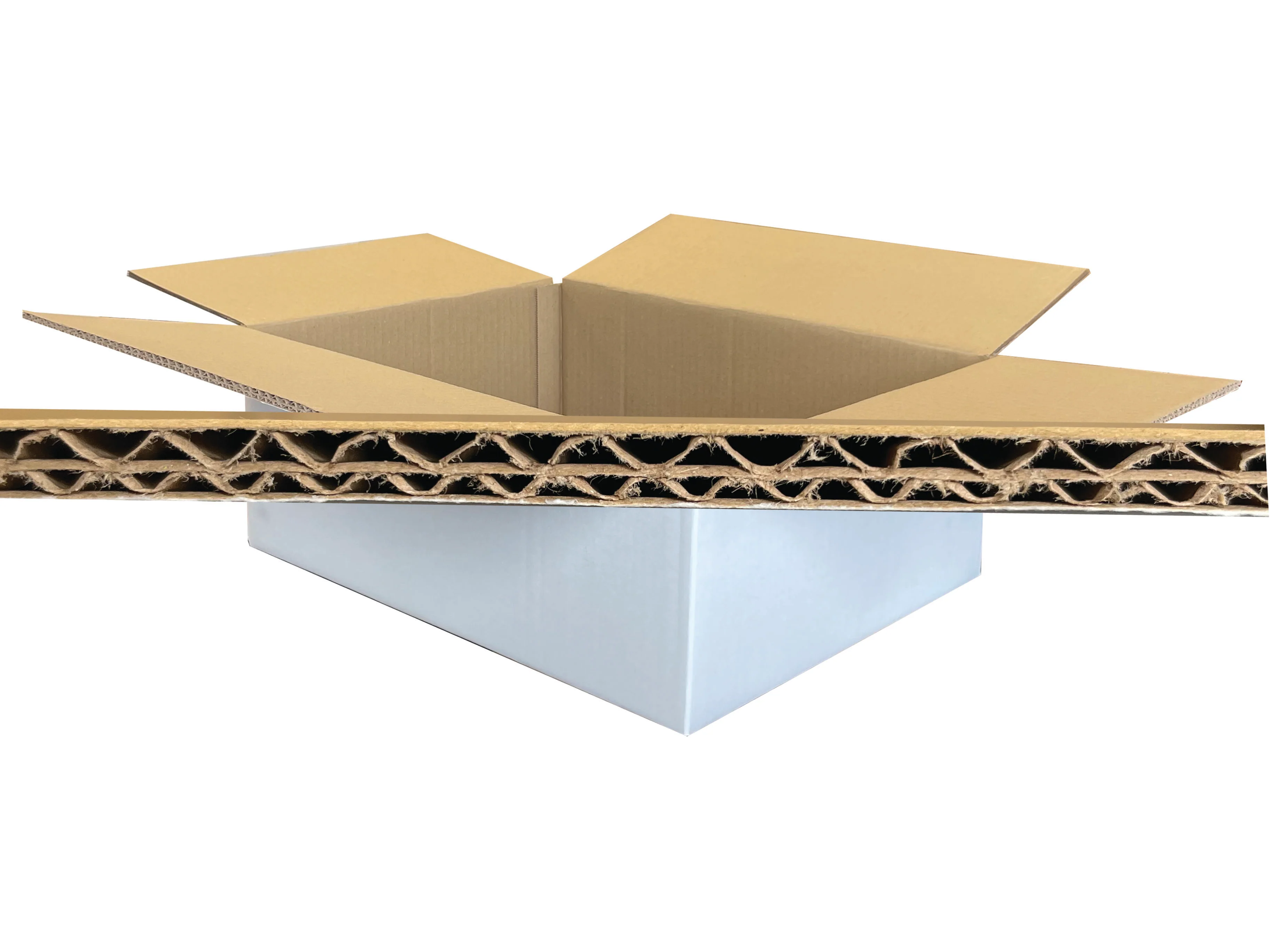 New Plain Strong Double Wall Box - 412mm x 324mm x 155mm - Image 2
