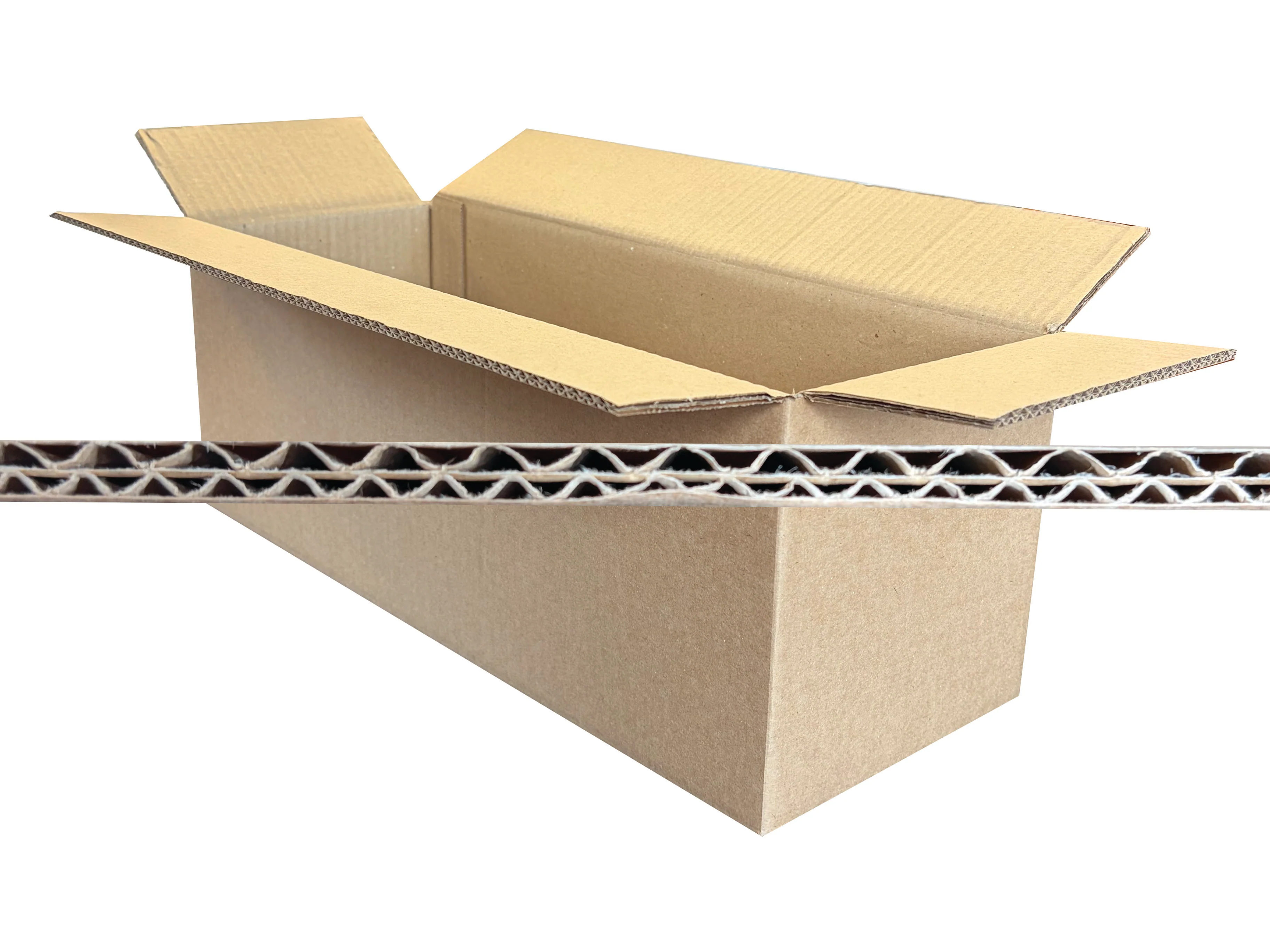 New Plain Strong Double Wall Box - 435mm x 155mm x 150mm - Image 2